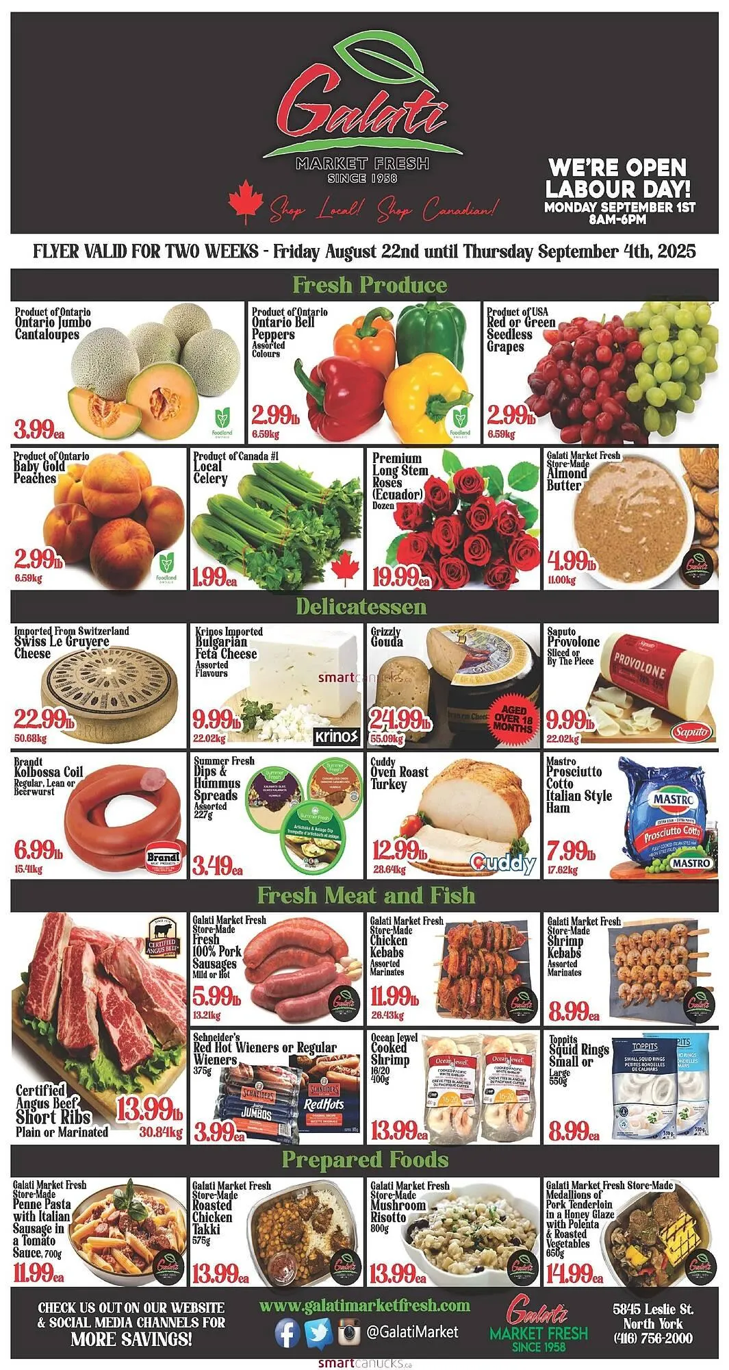 Galati Market Fresh flyer from August 22 to September 4 2025 - flyer page 1