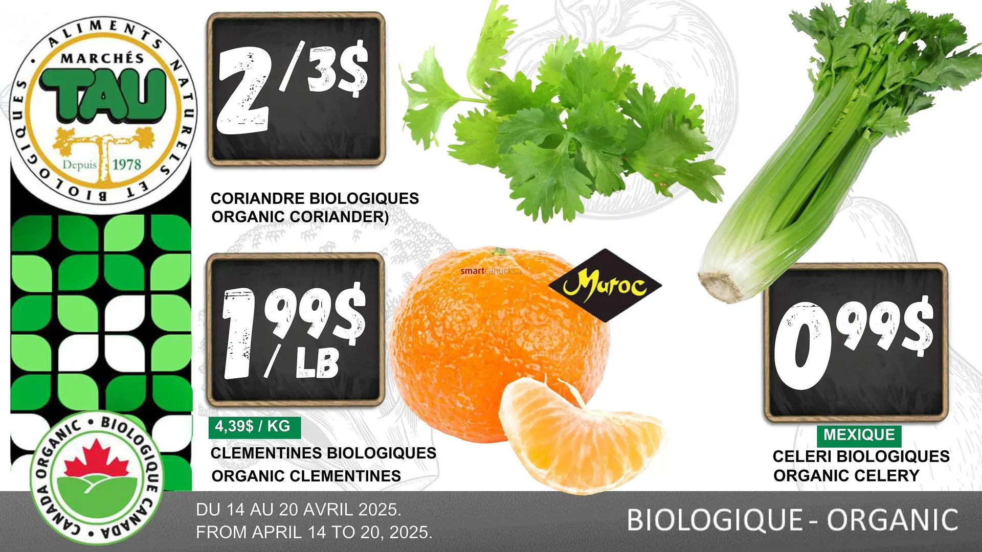 Marches Tau flyer from April 14 to May 11 2025 - flyer page 2