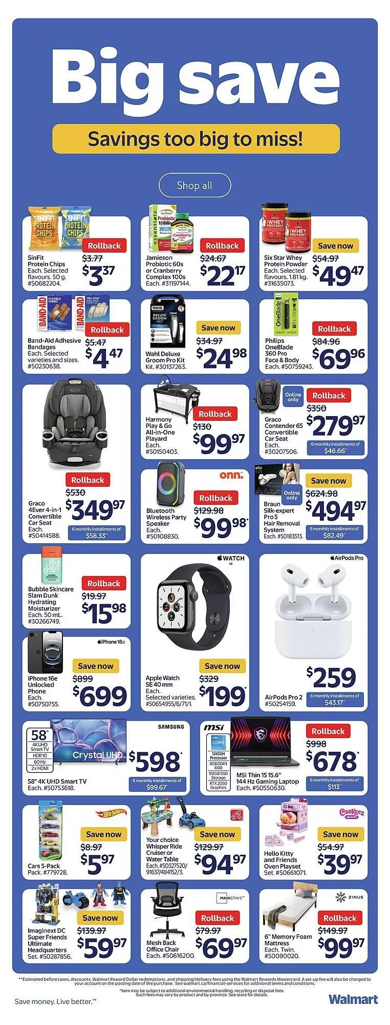 Walmart flyer from July 4 to July 11 2025 - flyer page 7