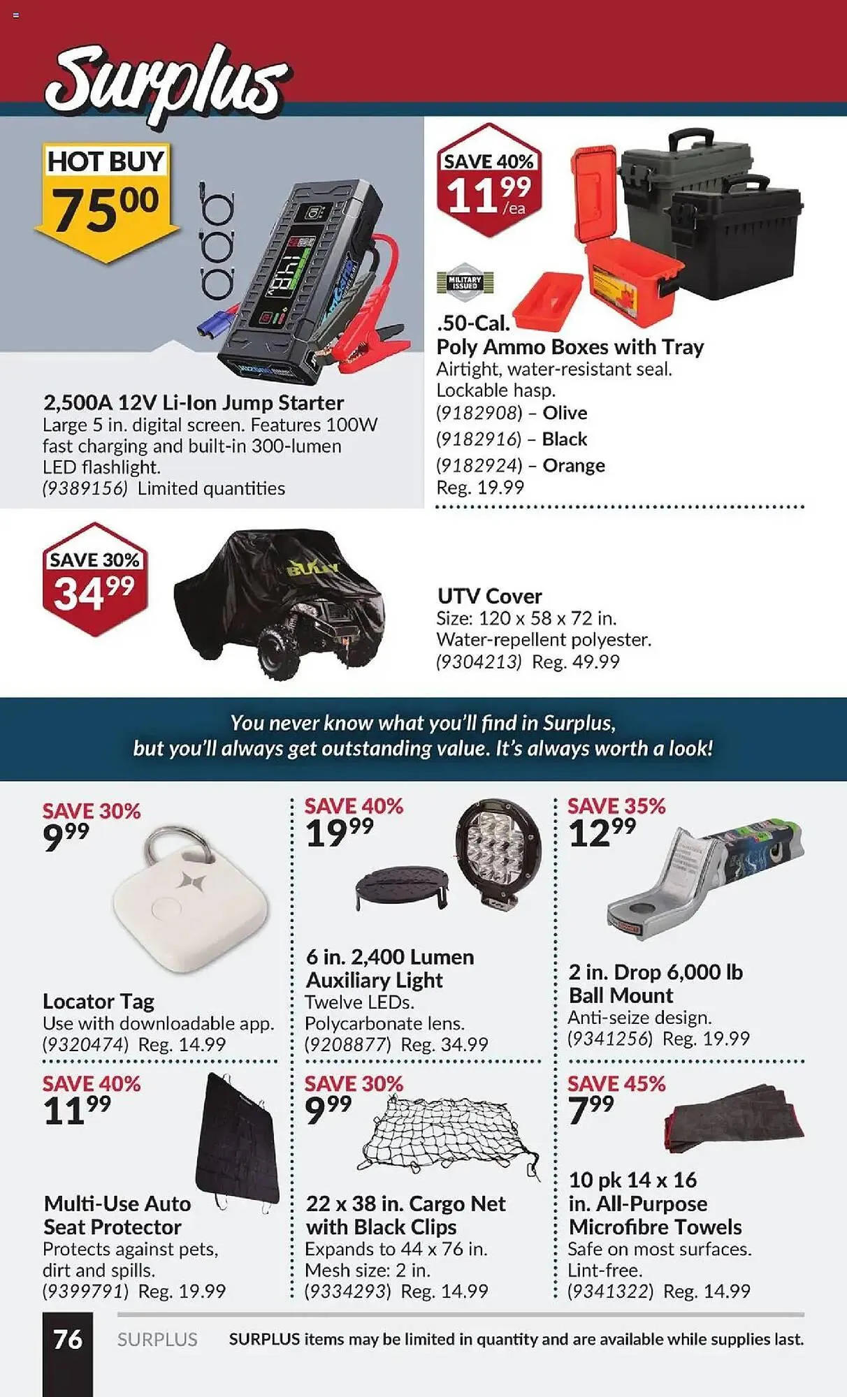 Princess Auto flyer from March 25 to April 6 2025 - flyer page 81