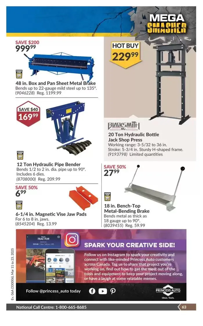 National Sale from March 11 to March 23 2025 - flyer page 68