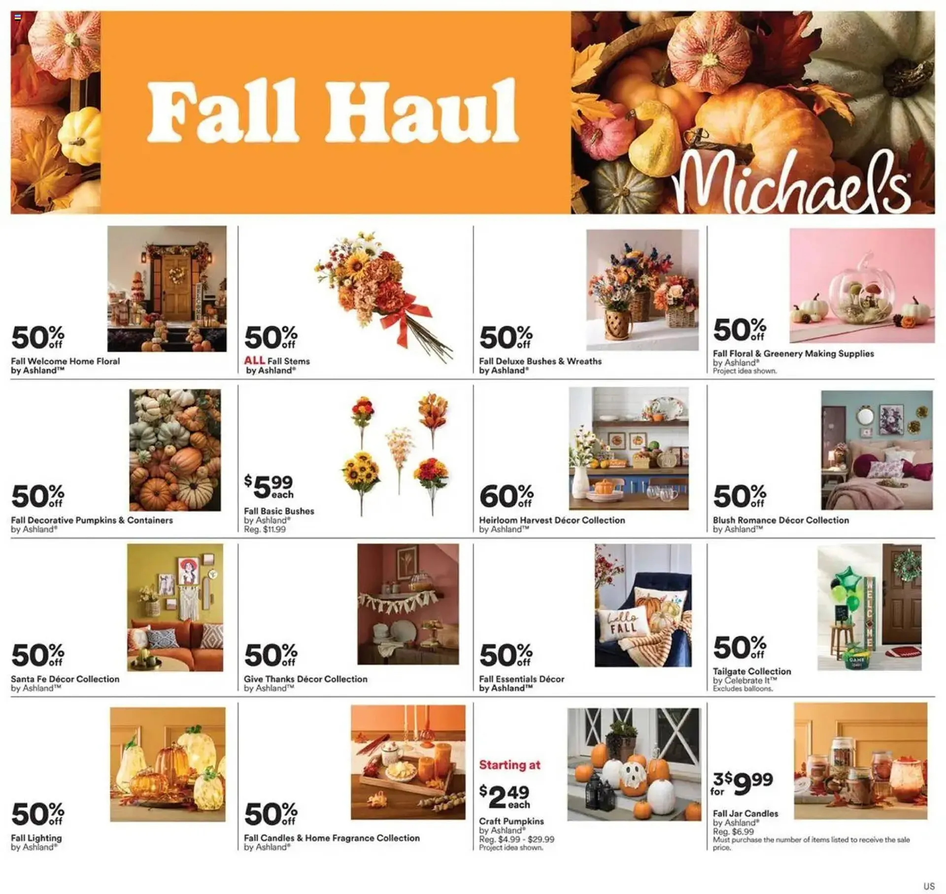 Michaels flyer from September 22 to September 28 2025 - flyer page 1