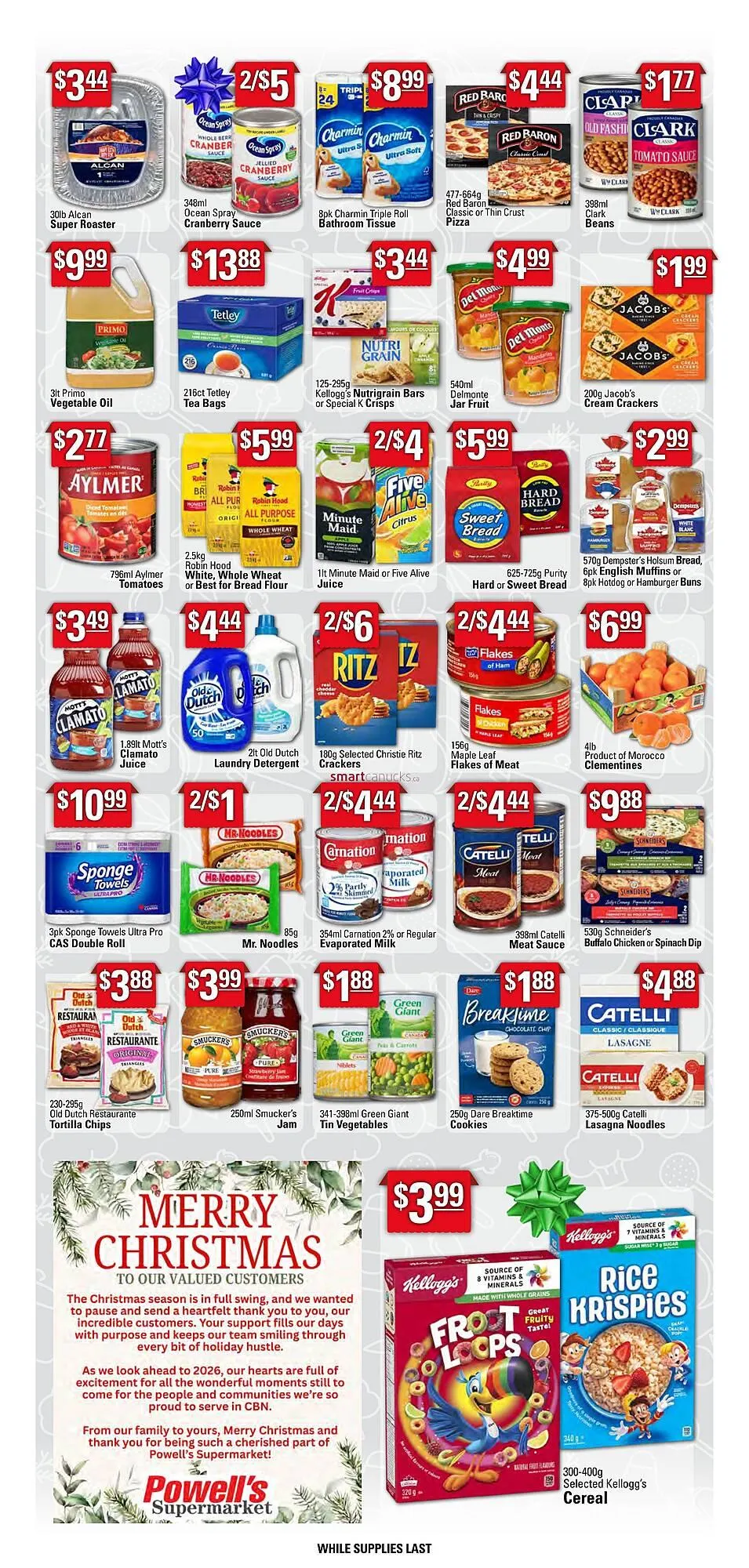 Powell's Supermarket flyer from December 10 to December 16 2025 - flyer page 2