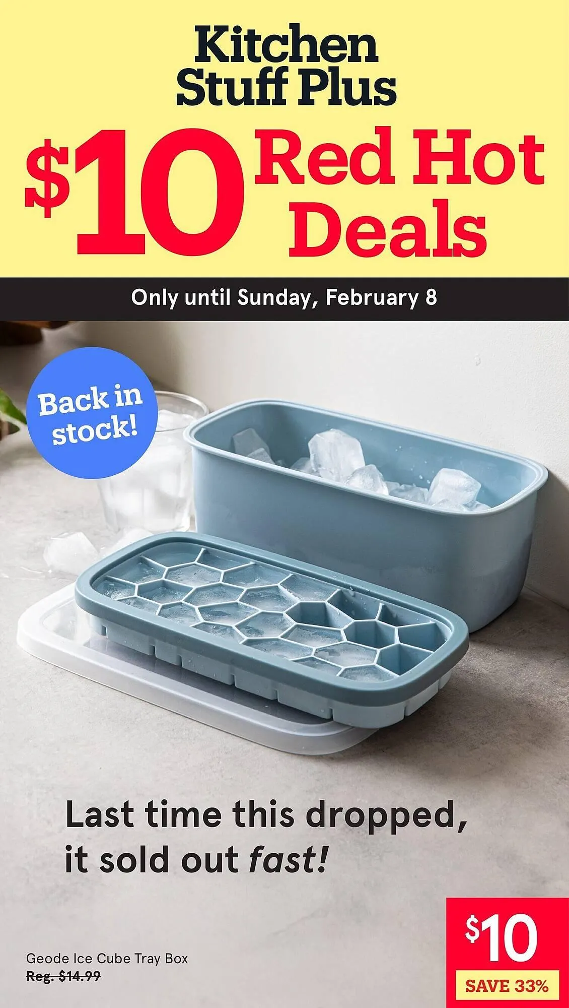 Kitchen Stuff Plus flyer from February 2 to February 9 2026 - flyer page 1