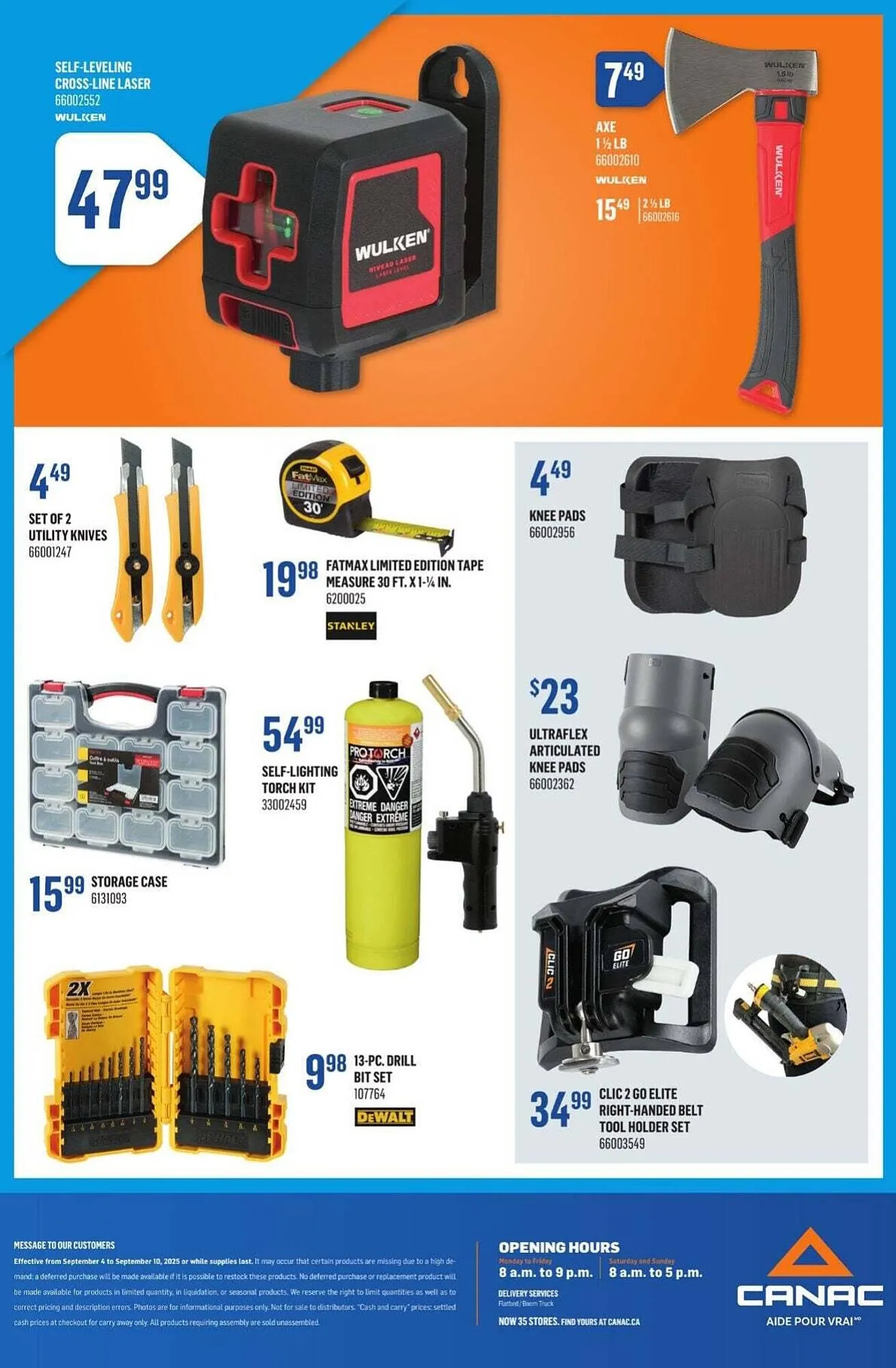 Canac flyer from September 3 to September 10 2025 - flyer page 11