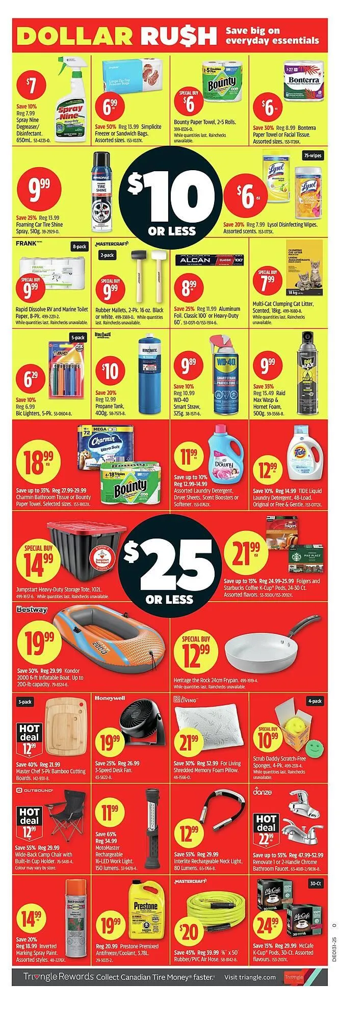 Canadian Tire flyer from July 25 to August 1 2025 - flyer page 3