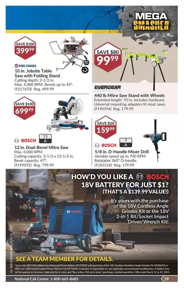 National Sale from March 11 to March 23 2025 - flyer page 64