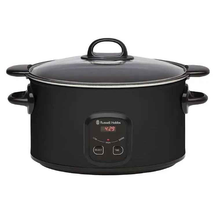 Russell Hobbs 6L Searing Slow Cooker Black 6 L