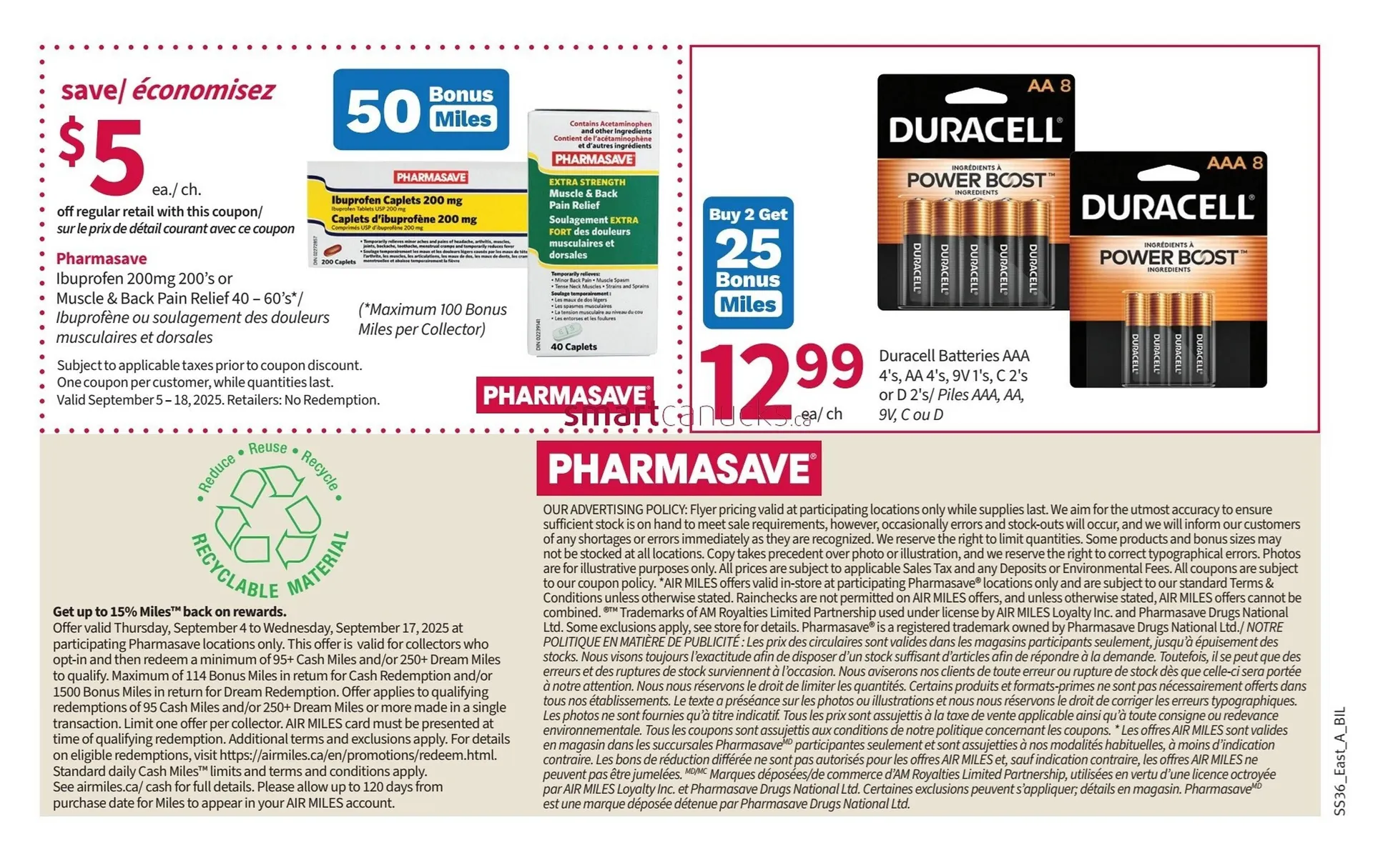 Pharmasave flyer from September 5 to September 11 2025 - flyer page 32