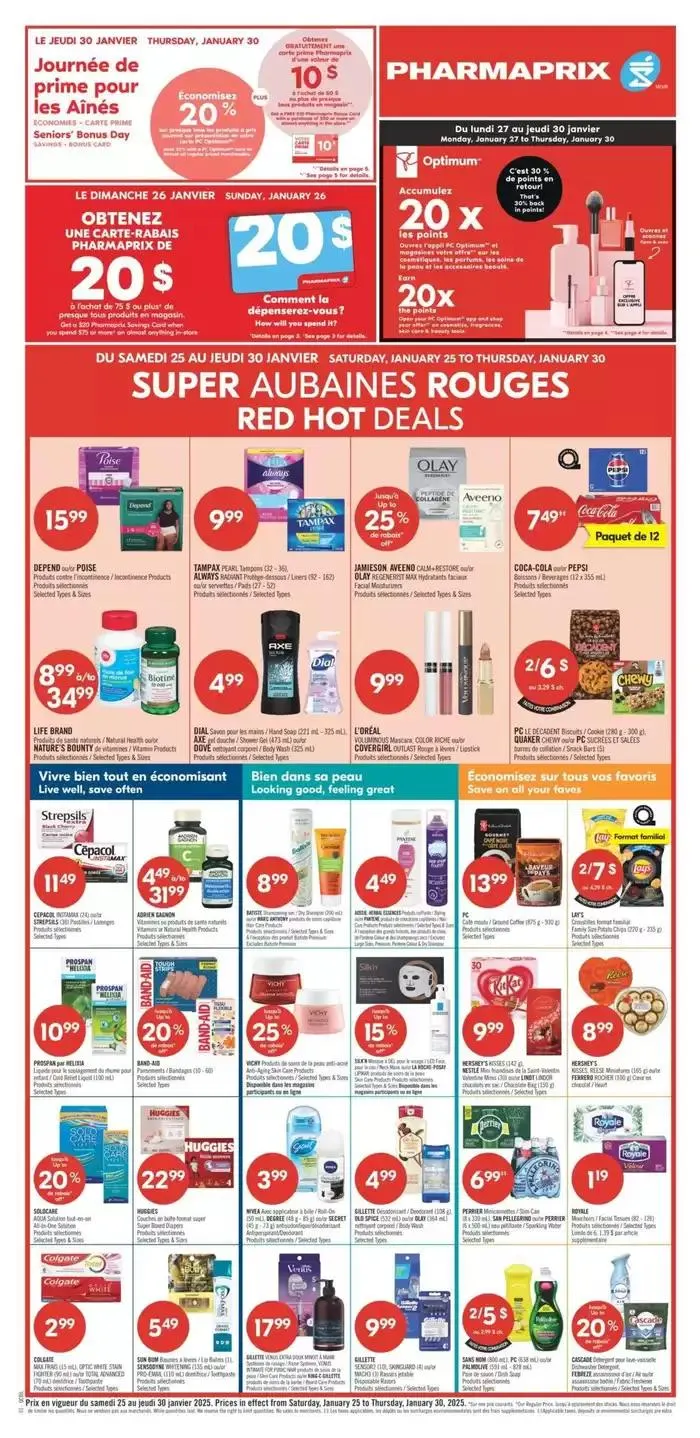 Shoppers Drug Mart Weekly ad from January 25 to January 30 2025 - flyer page 2