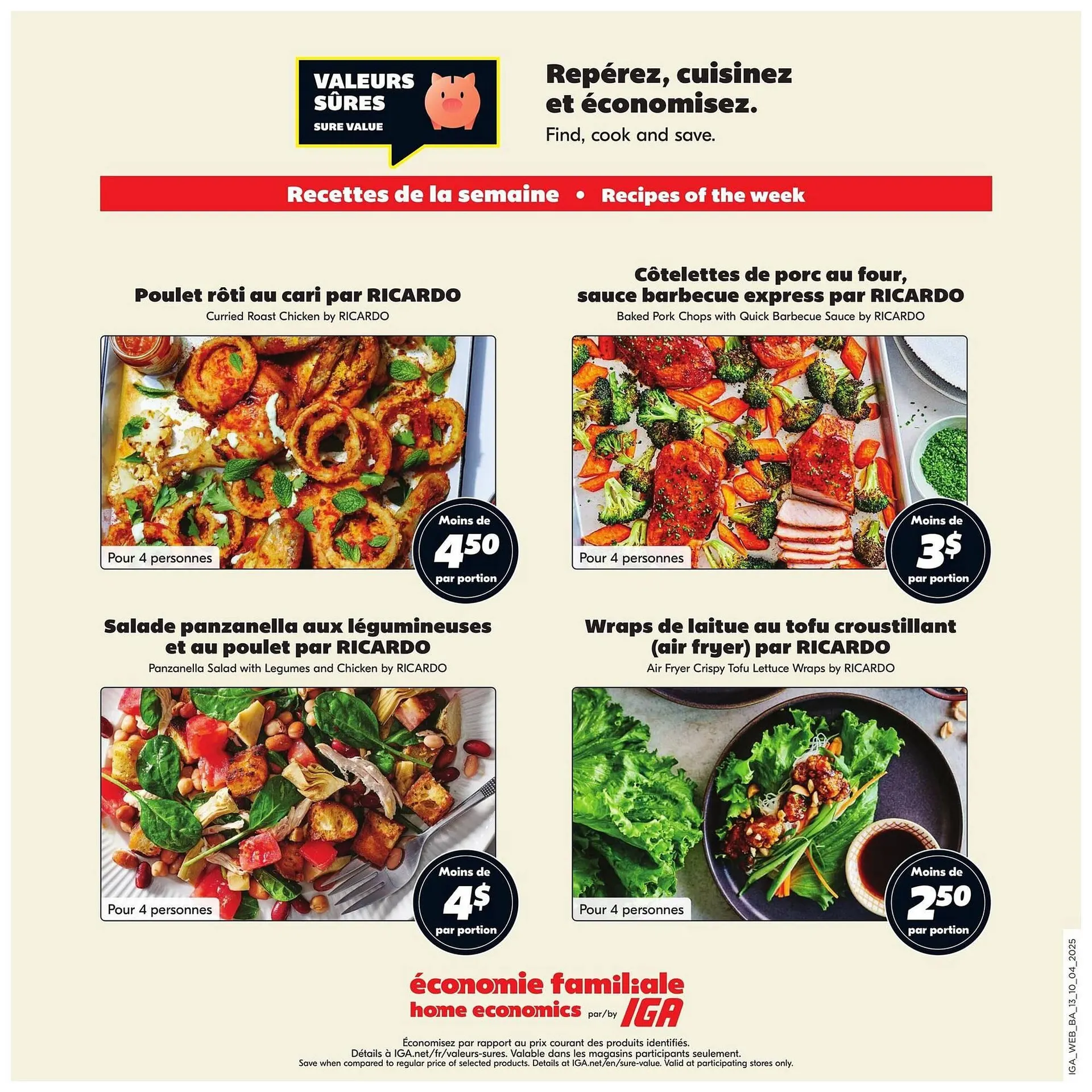 IGA flyer from April 10 to April 23 2025 - flyer page 17