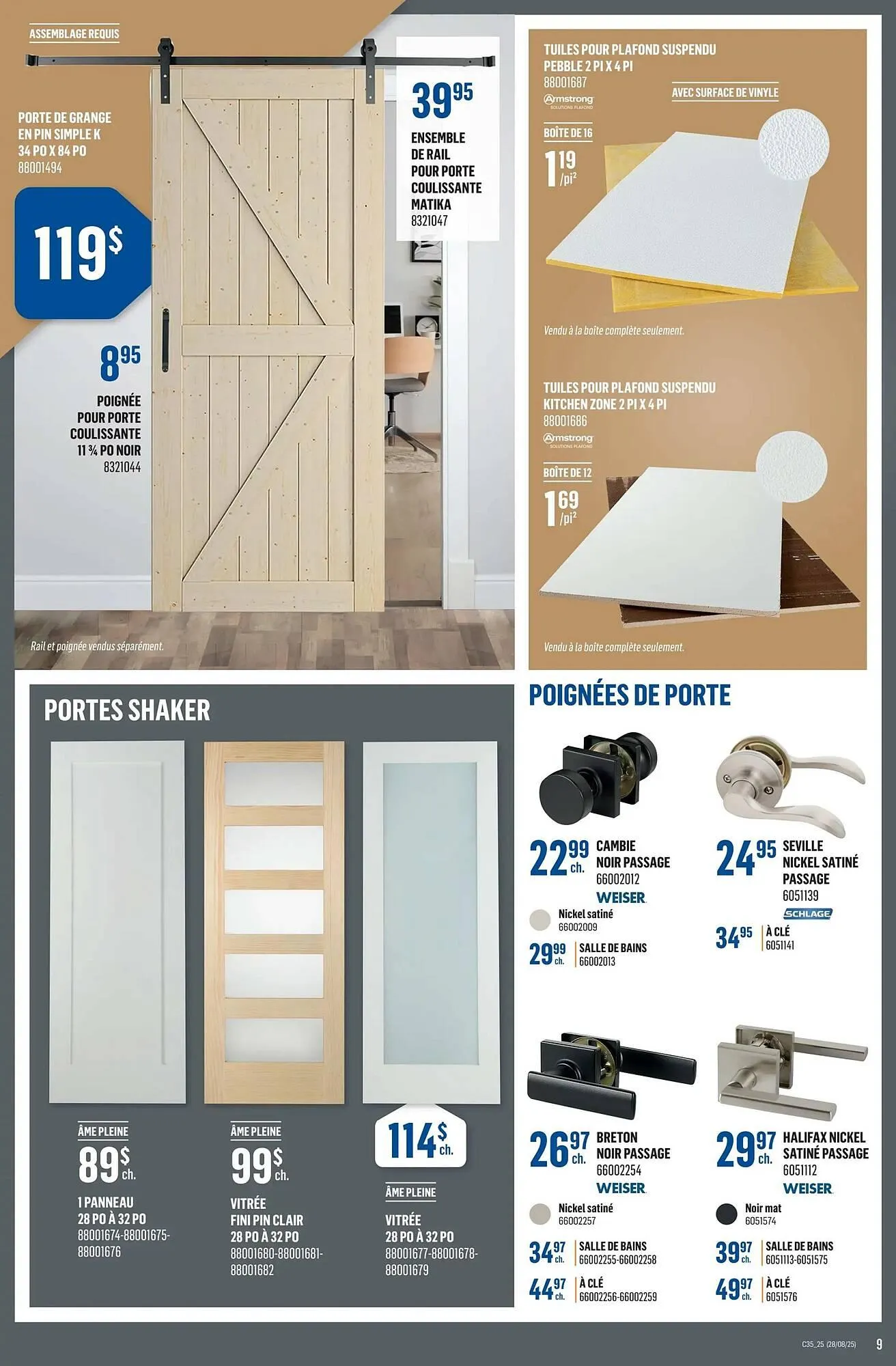 Canac flyer from August 28 to September 3 2025 - flyer page 9