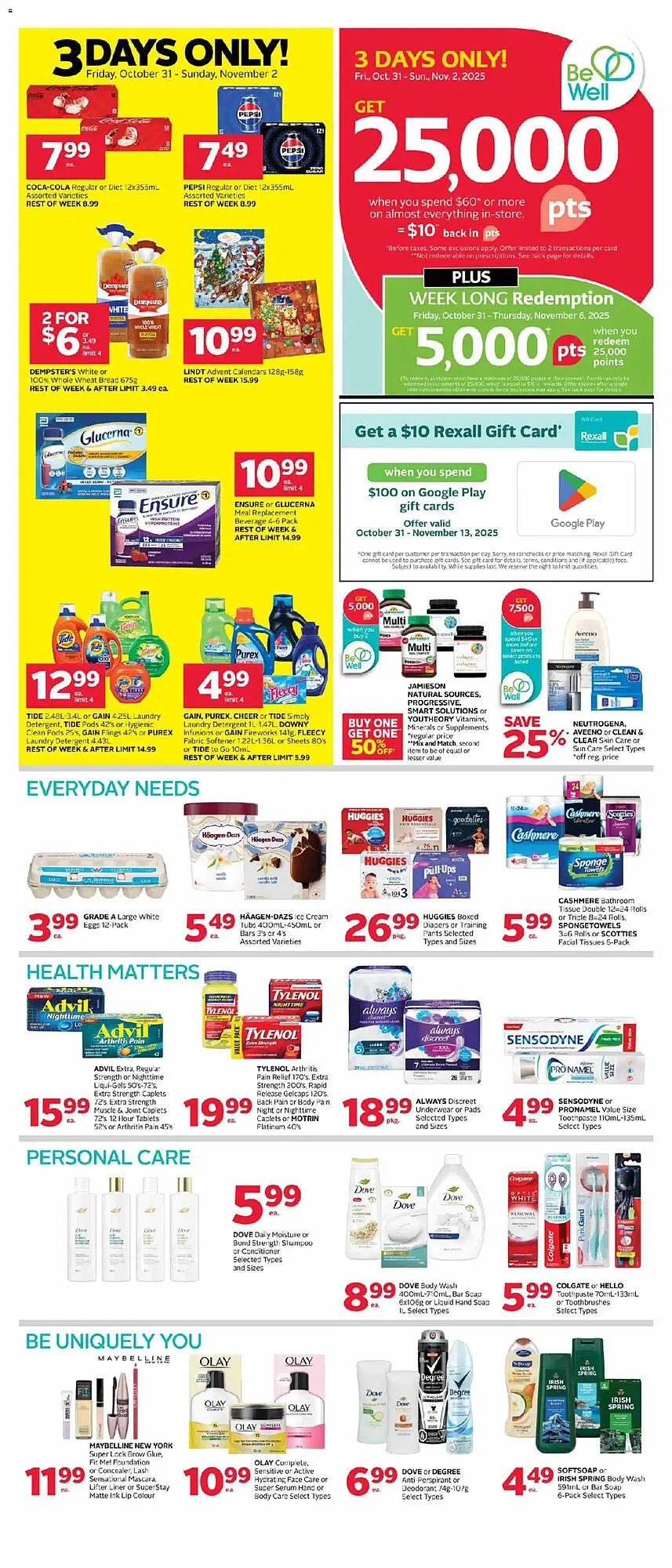 Rexall flyer from October 30 to November 5 2025 - flyer page 2