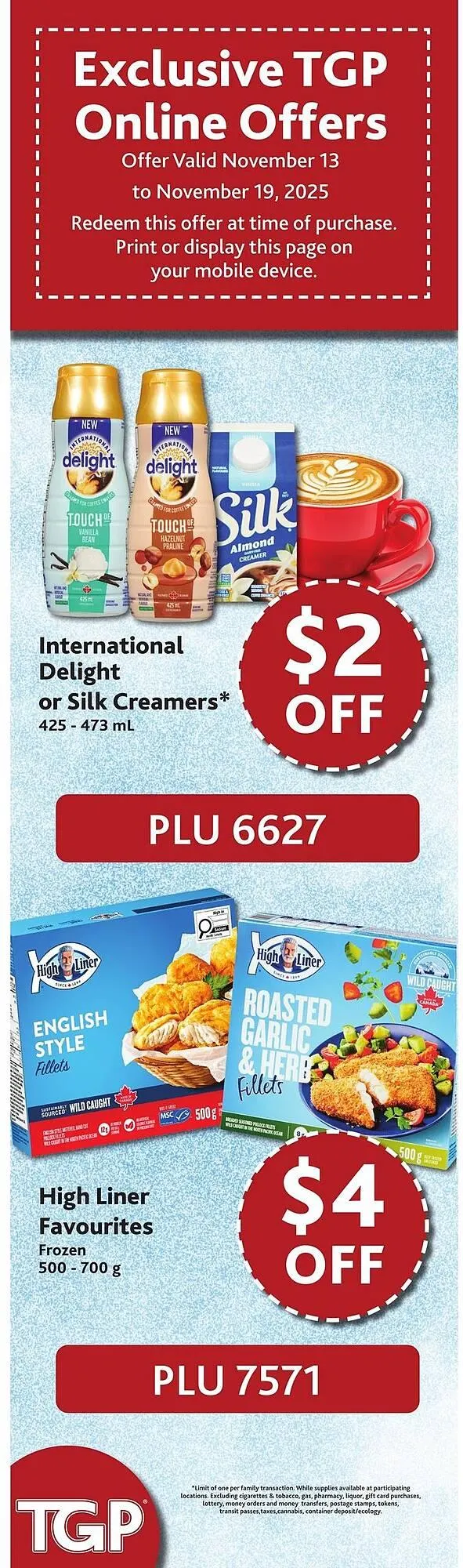 TGP The Grocery People flyer from November 13 to December 10 2025 - flyer page 8