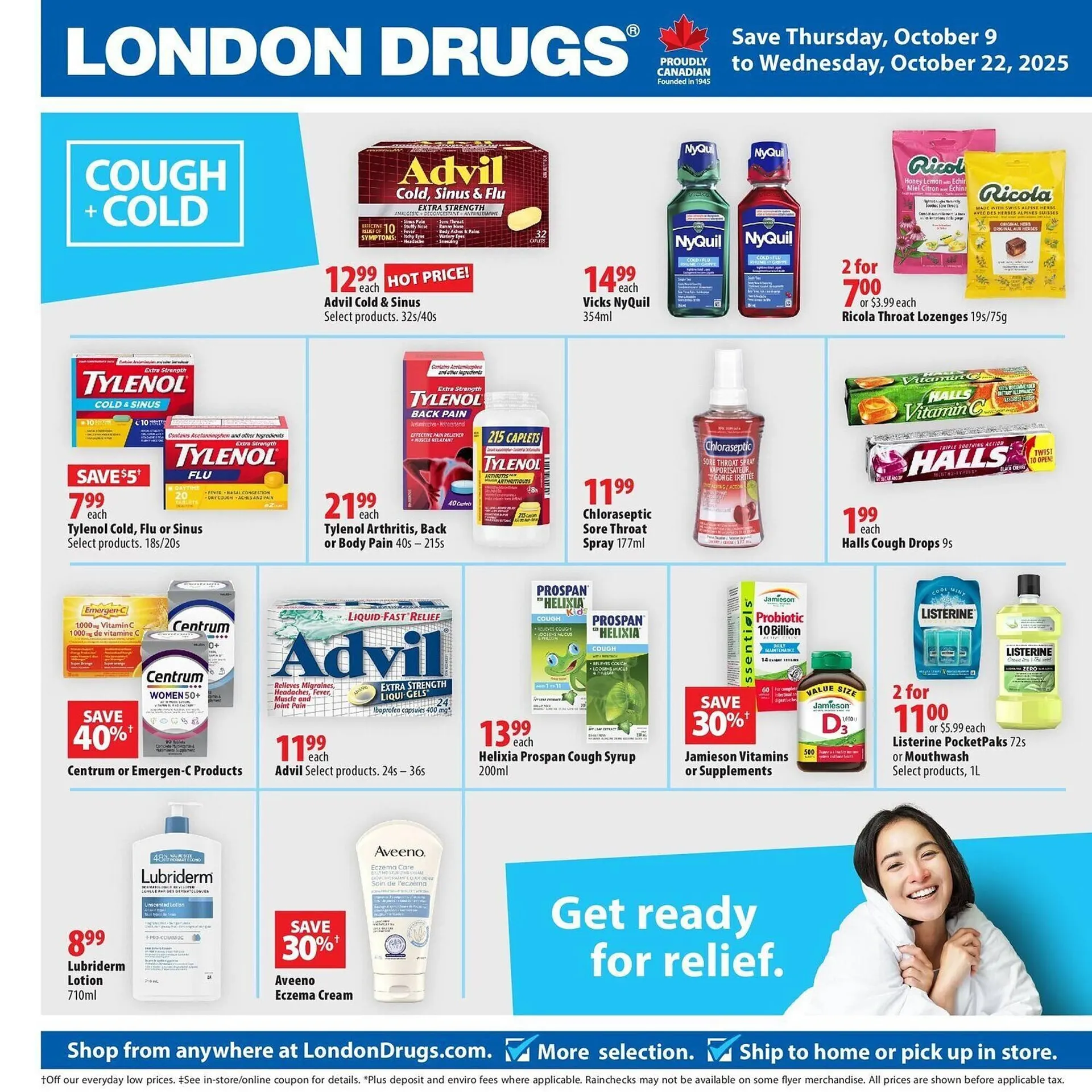 London Drugs flyer from October 10 to October 17 2025 - flyer page 1