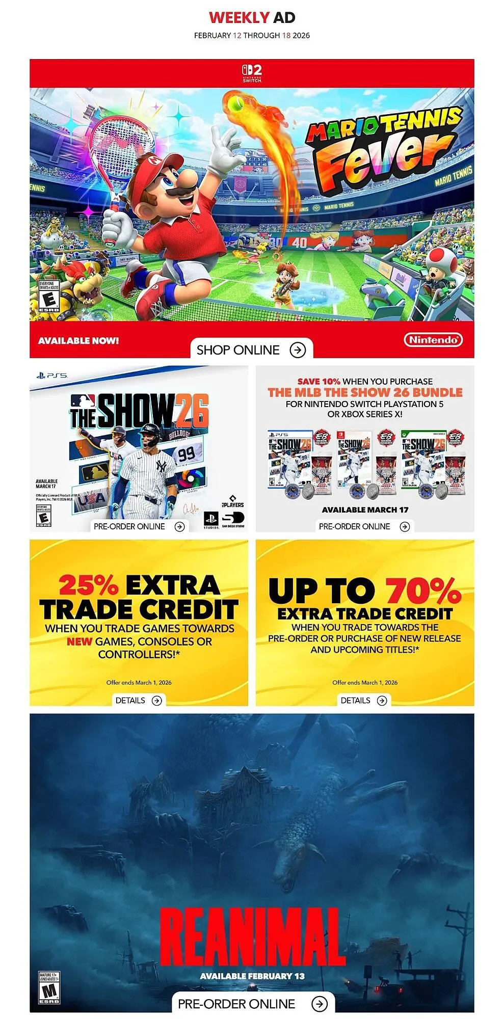EB Games flyer - 1