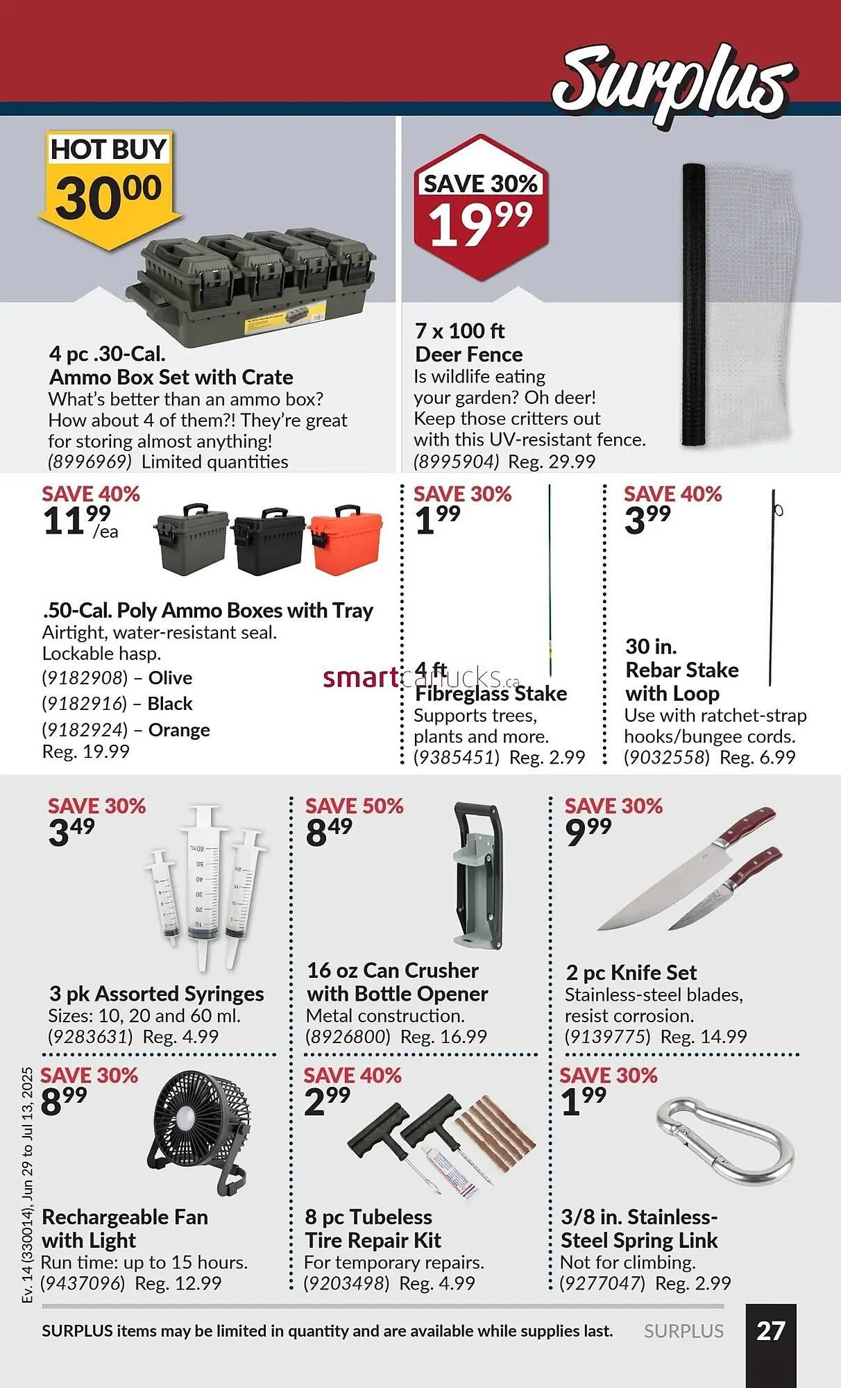 Princess Auto flyer from July 3 to July 9 2025 - flyer page 31