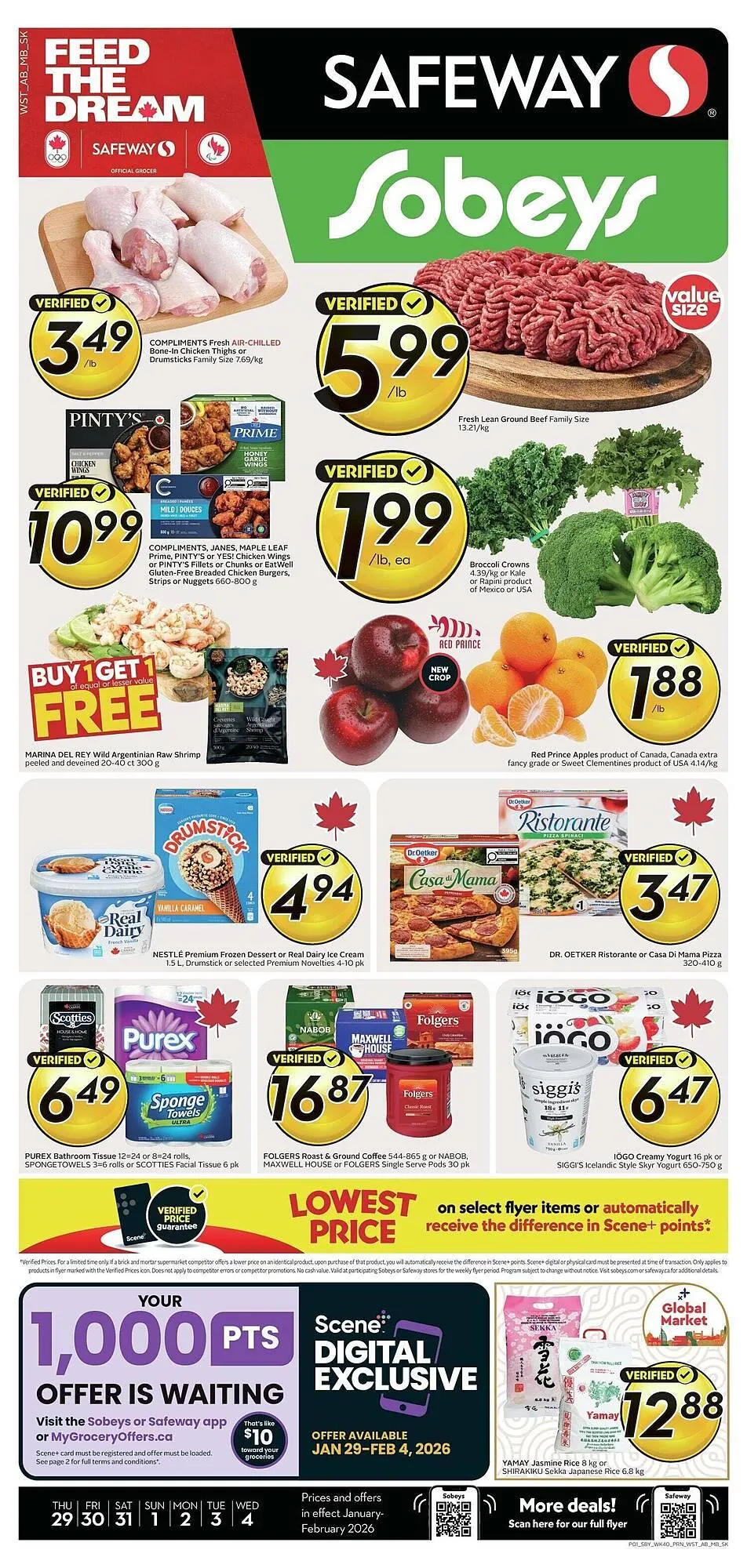 Safeway flyer - 1
