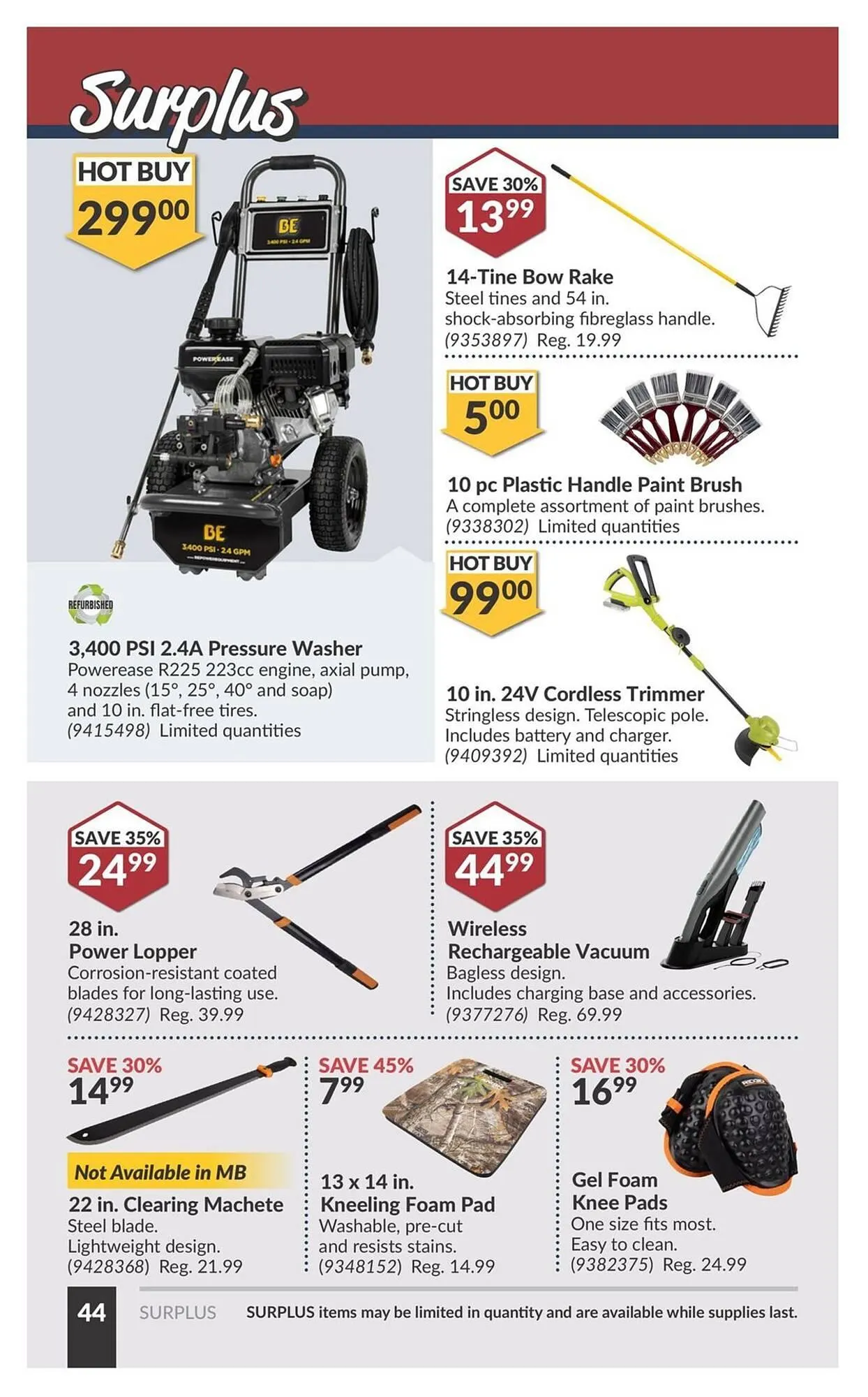 Princess Auto flyer from May 6 to May 18 2025 - flyer page 49