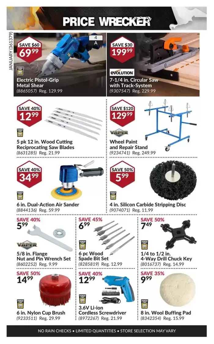 Price Wrecker from January 1 to January 31 2025 - flyer page 18
