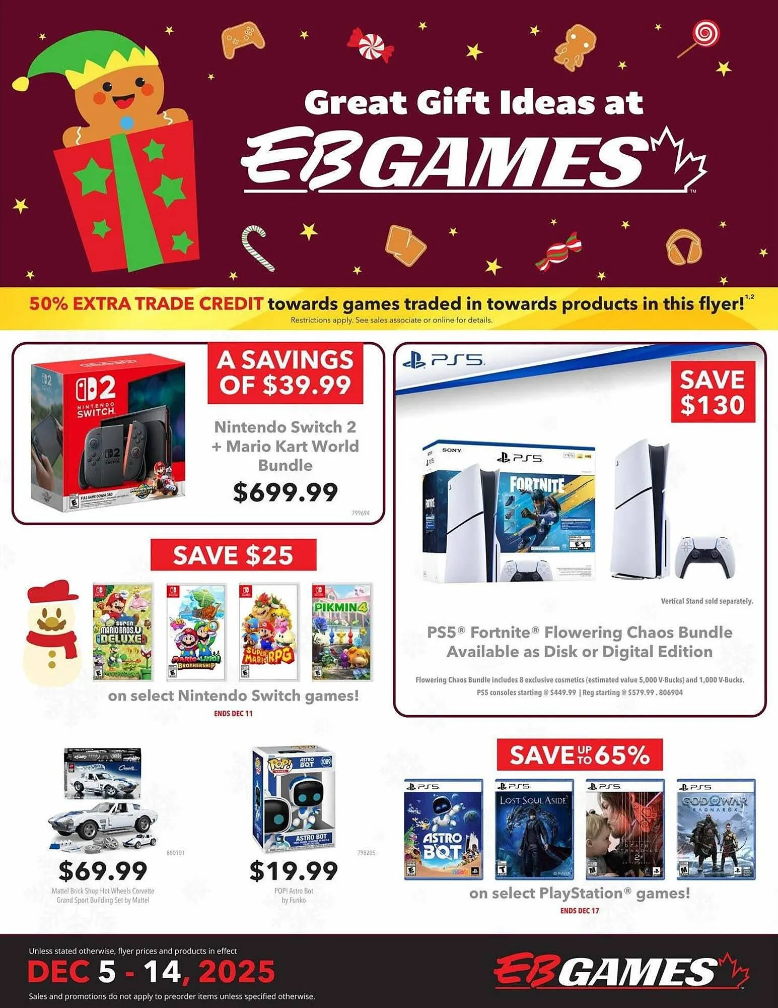 GameStop flyer from December 4 to December 11 2025 - flyer page 1