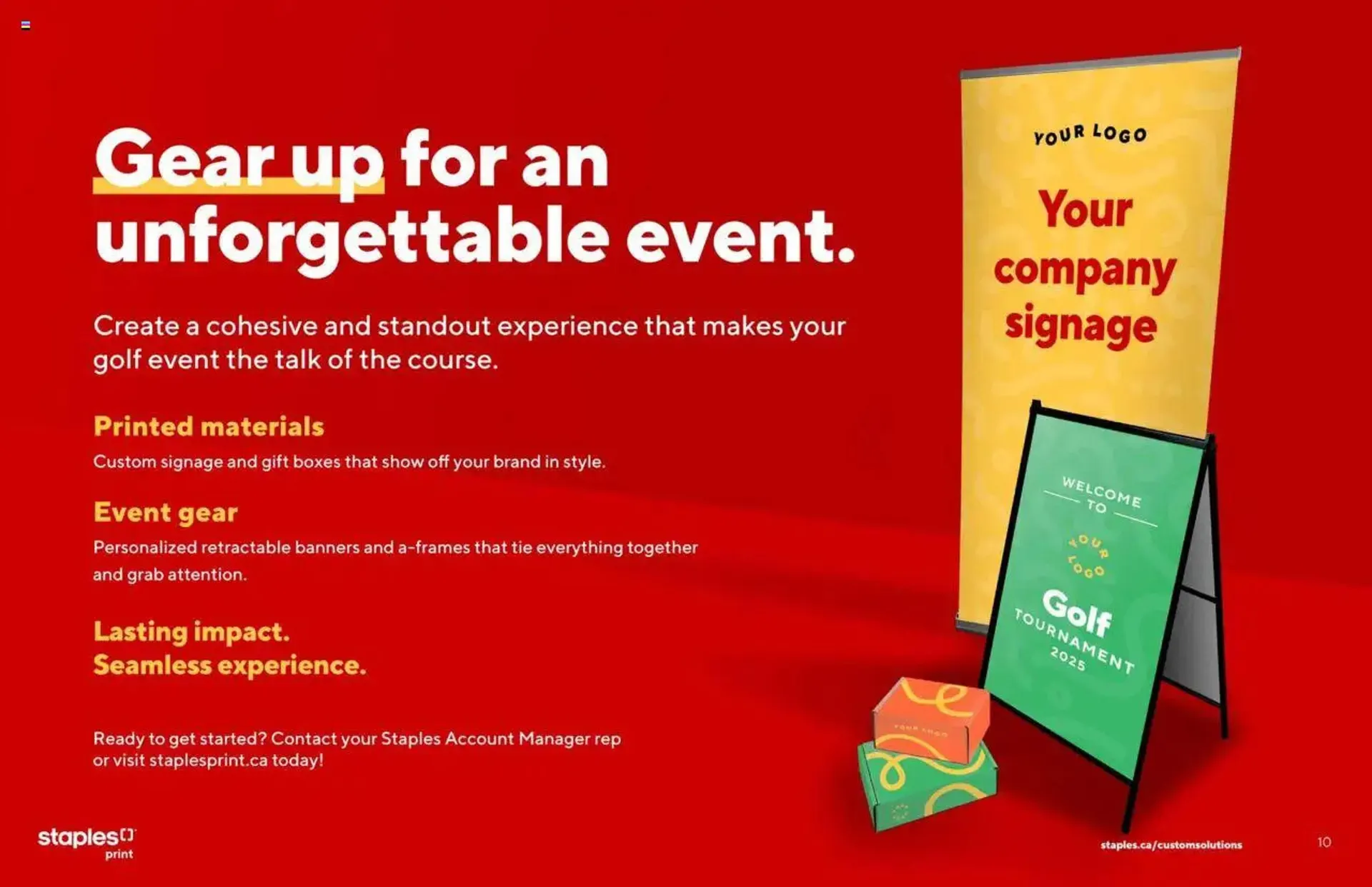 Staples flyer from March 14 to September 30 2025 - flyer page 10