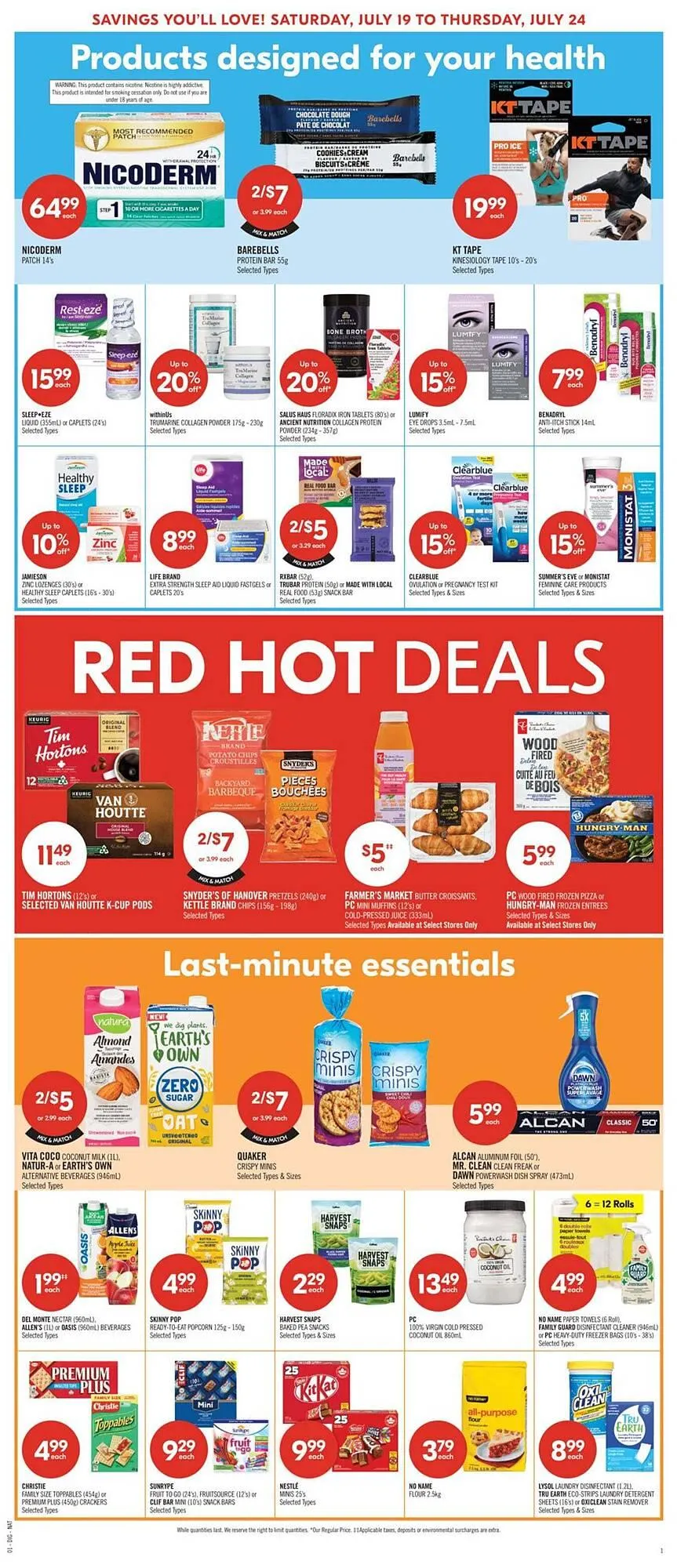 Shoppers Drug Mart flyer from July 19 to July 25 2025 - flyer page 17