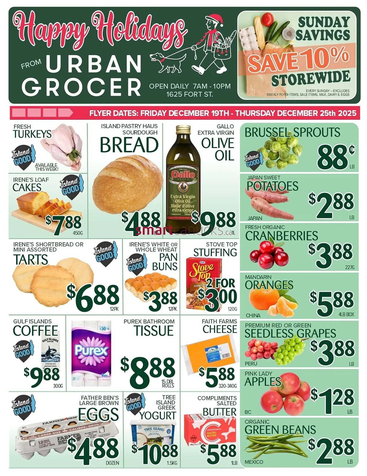 Urban Grocer flyer from December 19 to December 25 2025 - flyer page 1