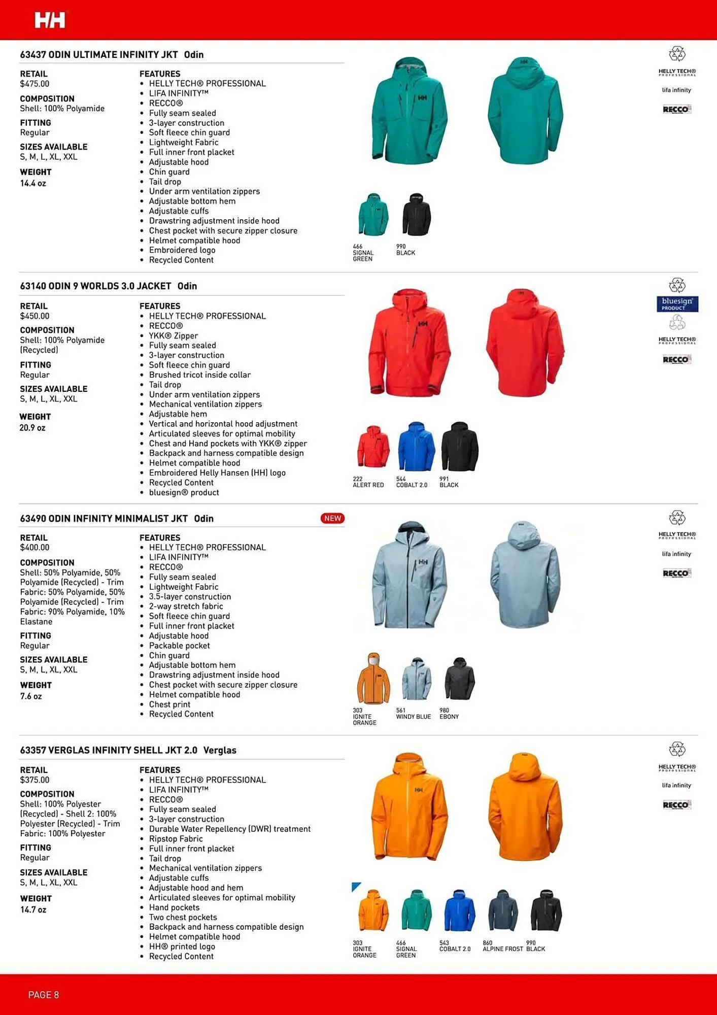 Helly Hansen flyer from March 12 to May 31 2026 - flyer page 8