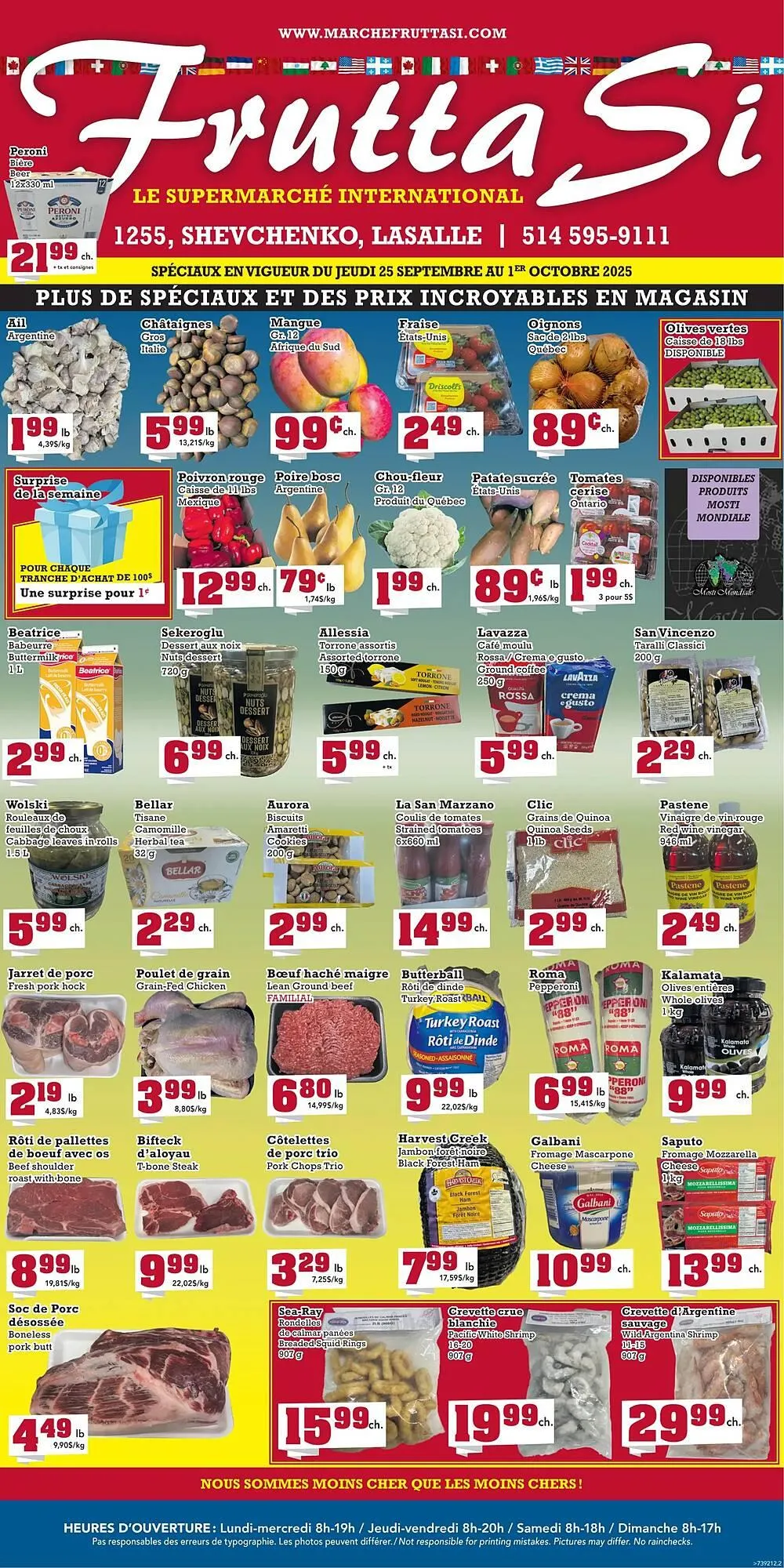 Frutta Si flyer from September 25 to October 1 2025 - flyer page 1