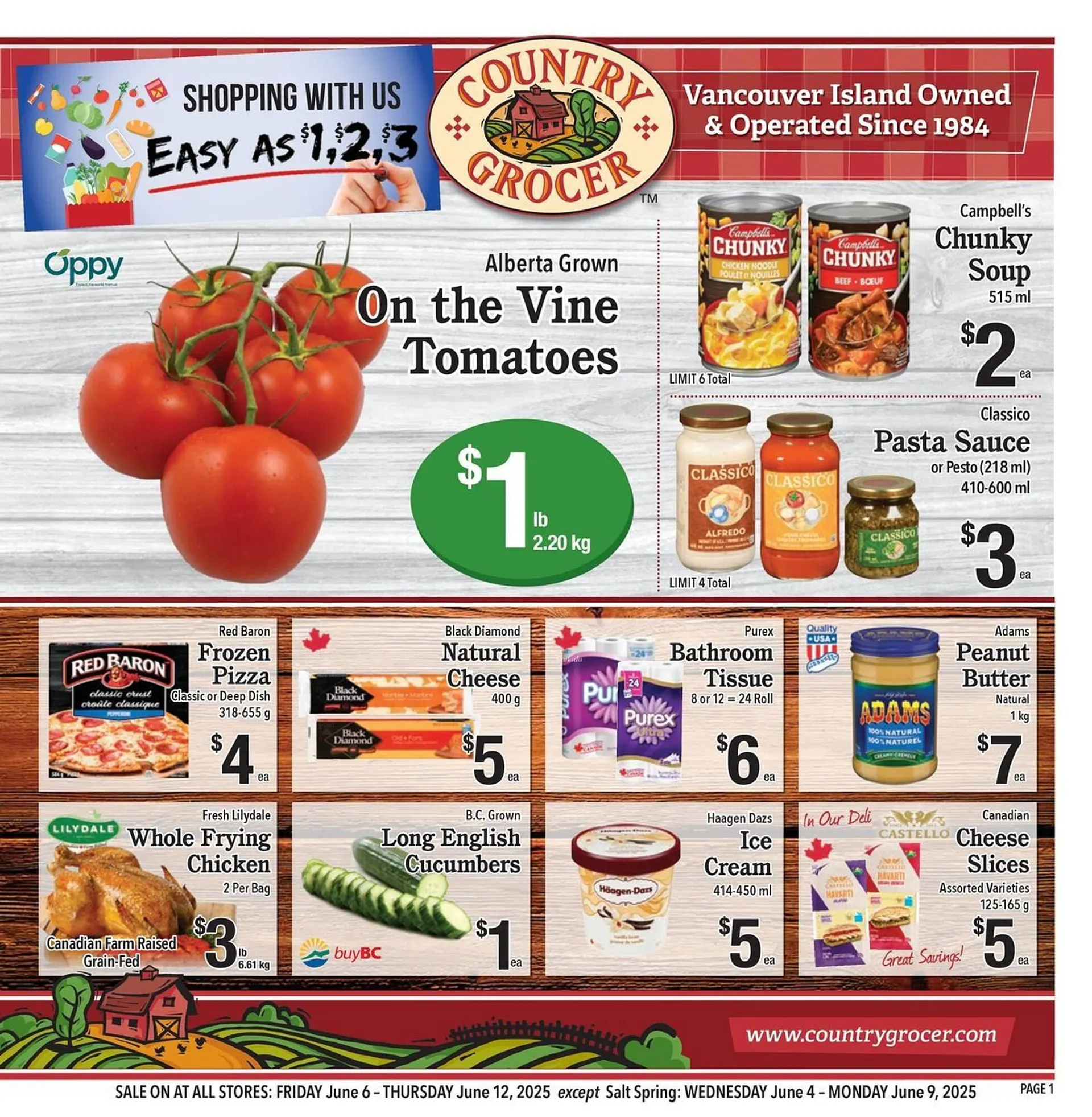 Country Grocer flyer - 1