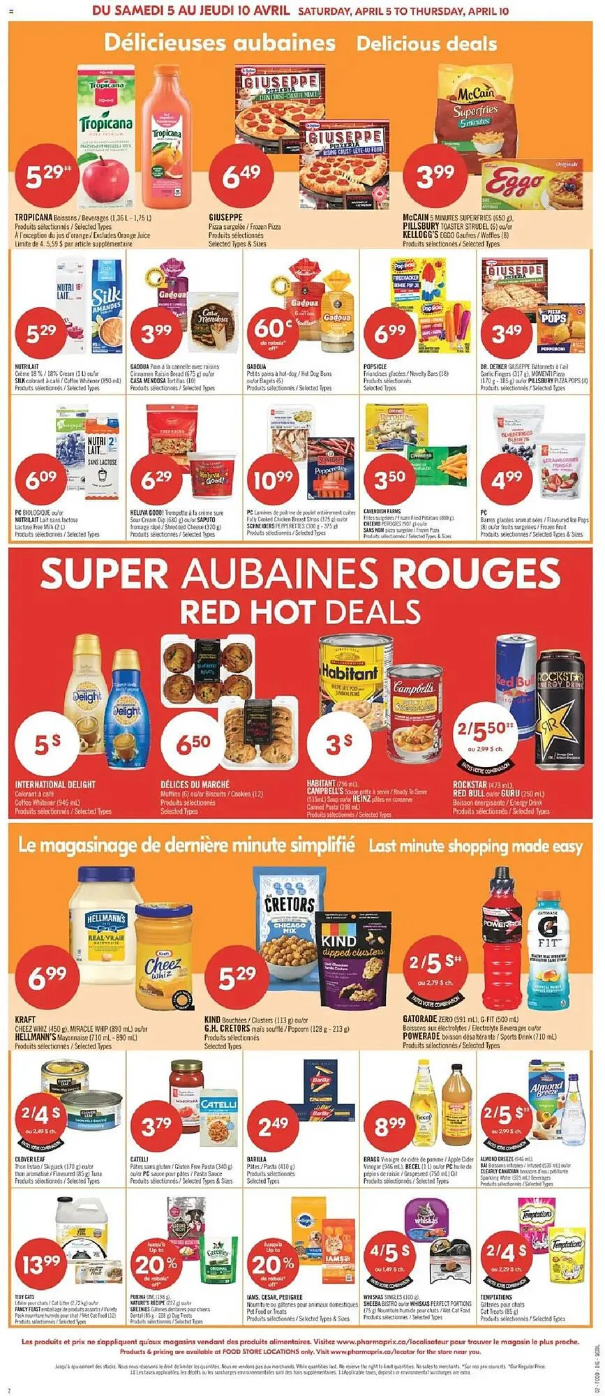 Pharmaprix flyer from April 5 to April 10 2025 - flyer page 4