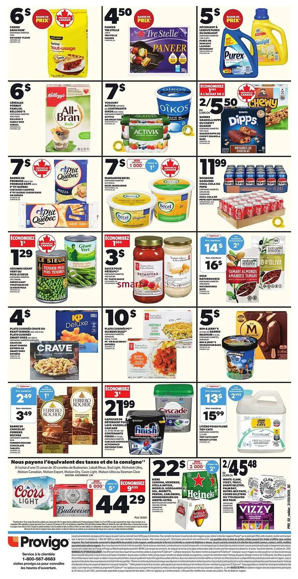 Provigo flyer from April 3 to April 9 2025 - flyer page 2