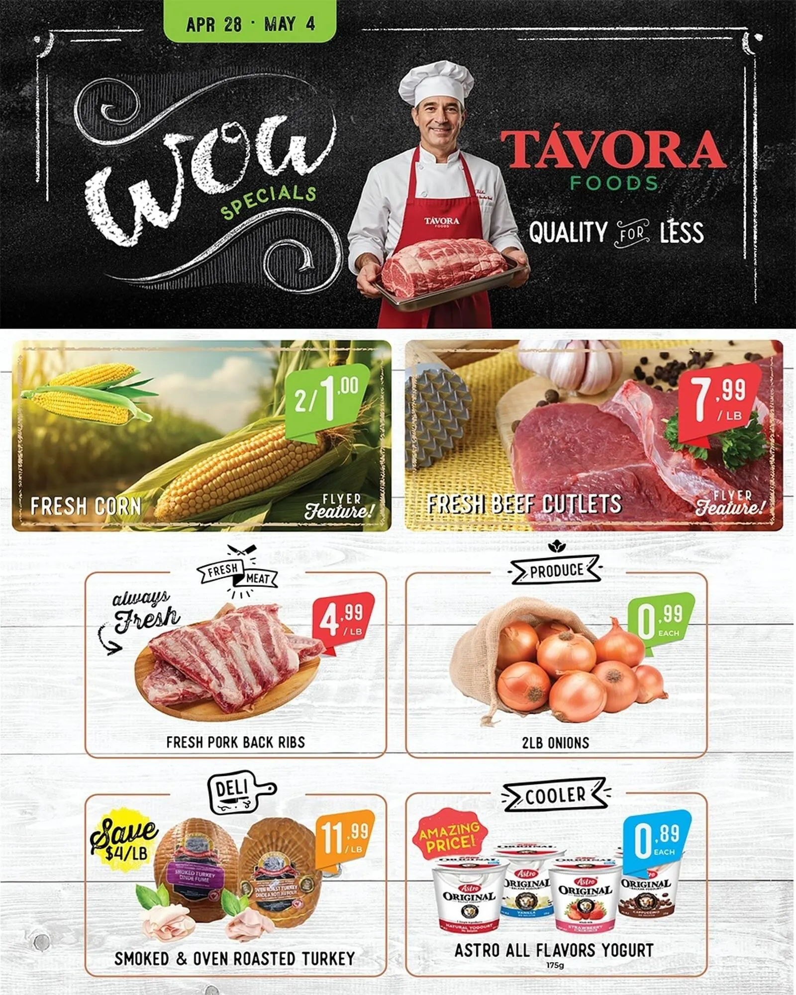 Tavora Foods flyer - 1