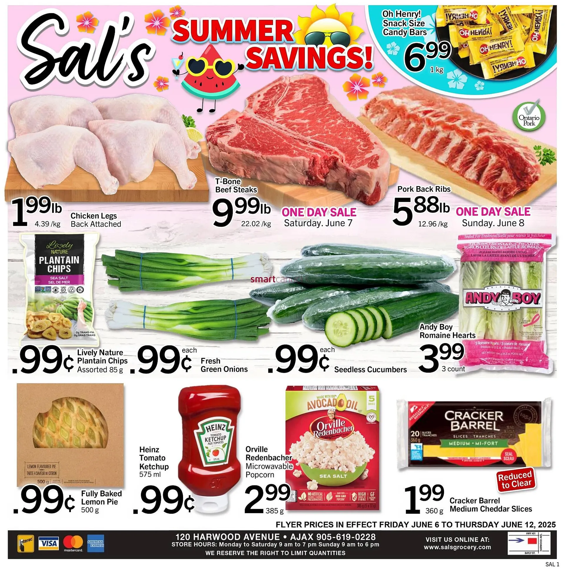 Sals Grocery flyer - 1