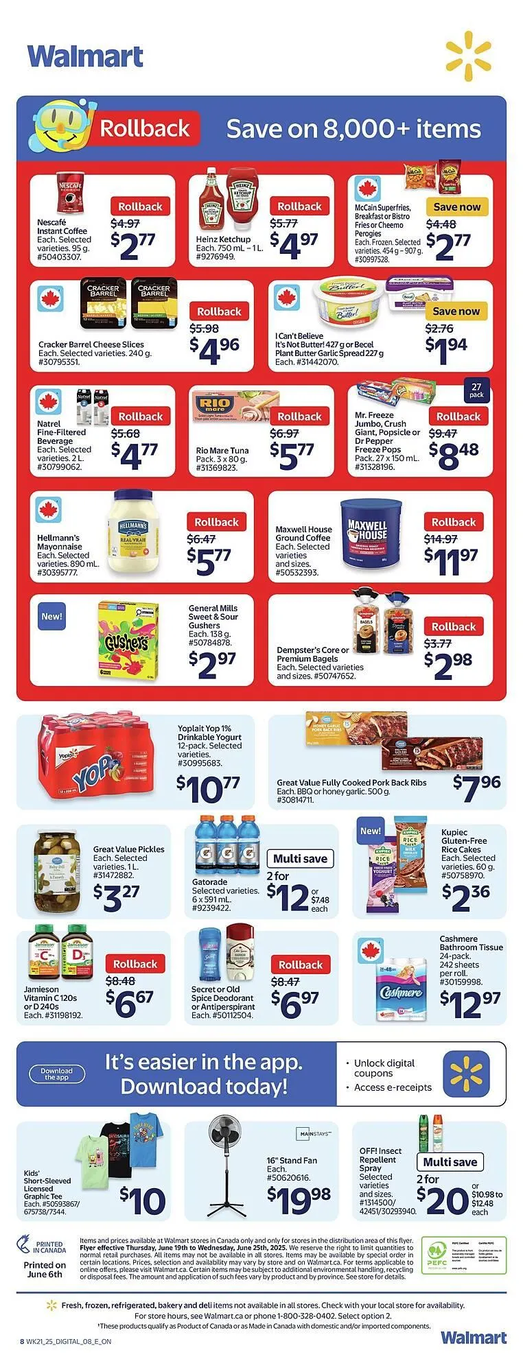 Walmart flyer from June 19 to June 26 2025 - flyer page 2