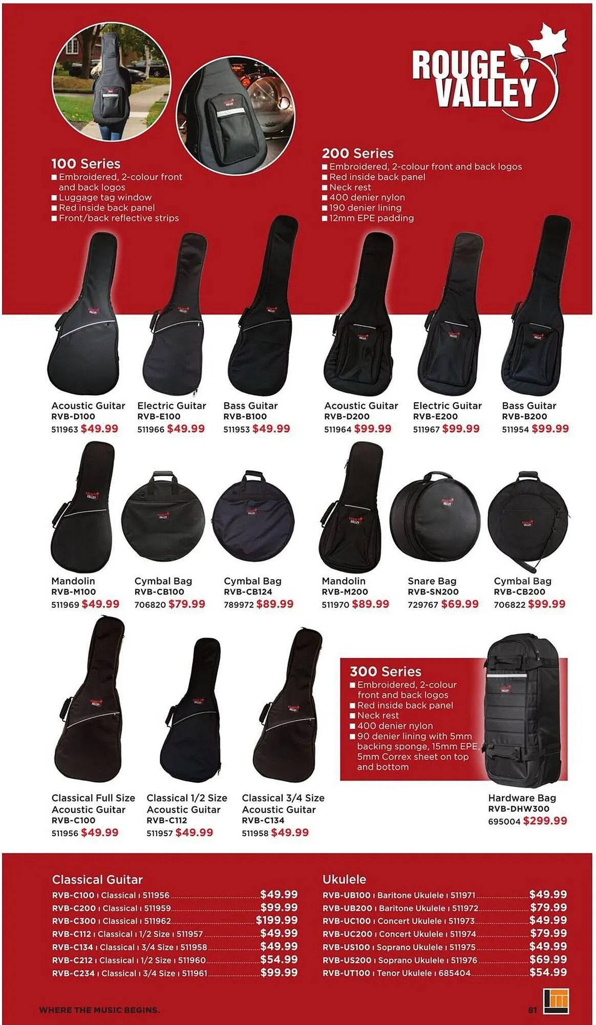 Long & McQuade flyer from October 9 to October 31 2025 - flyer page 81