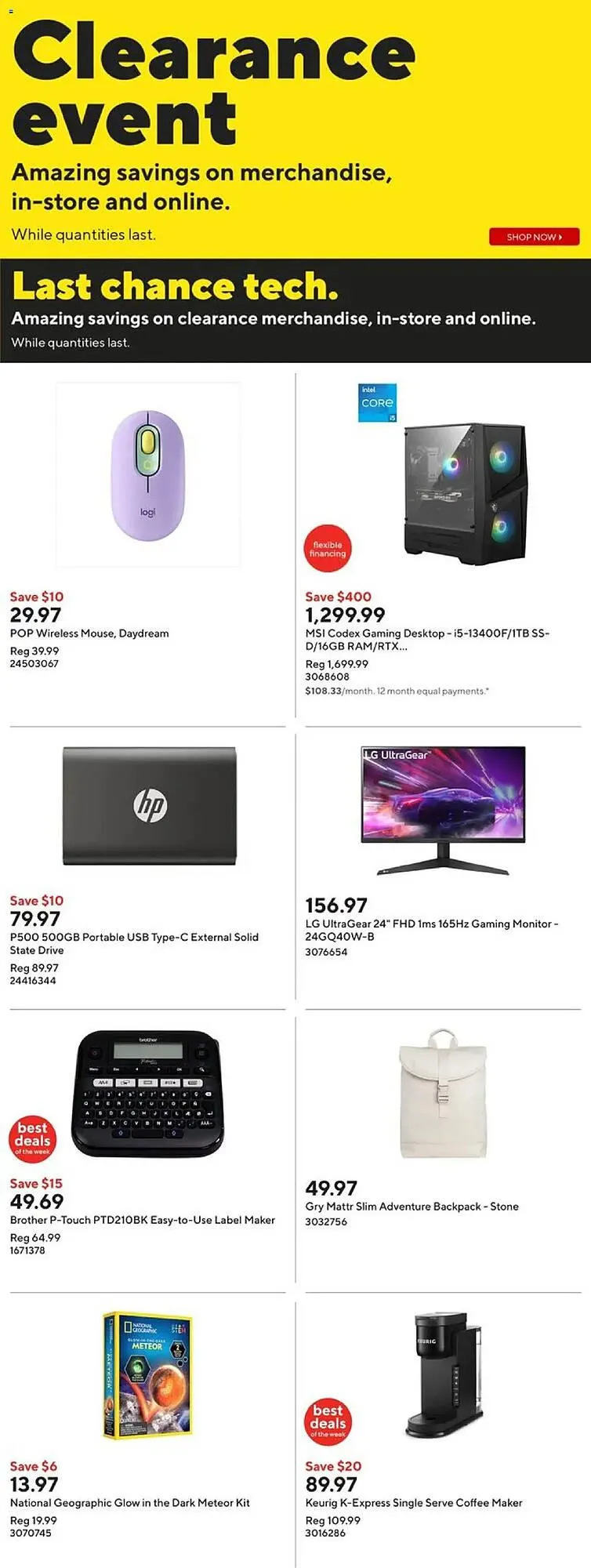 Staples flyer from January 8 to January 14 2025 - flyer page 2