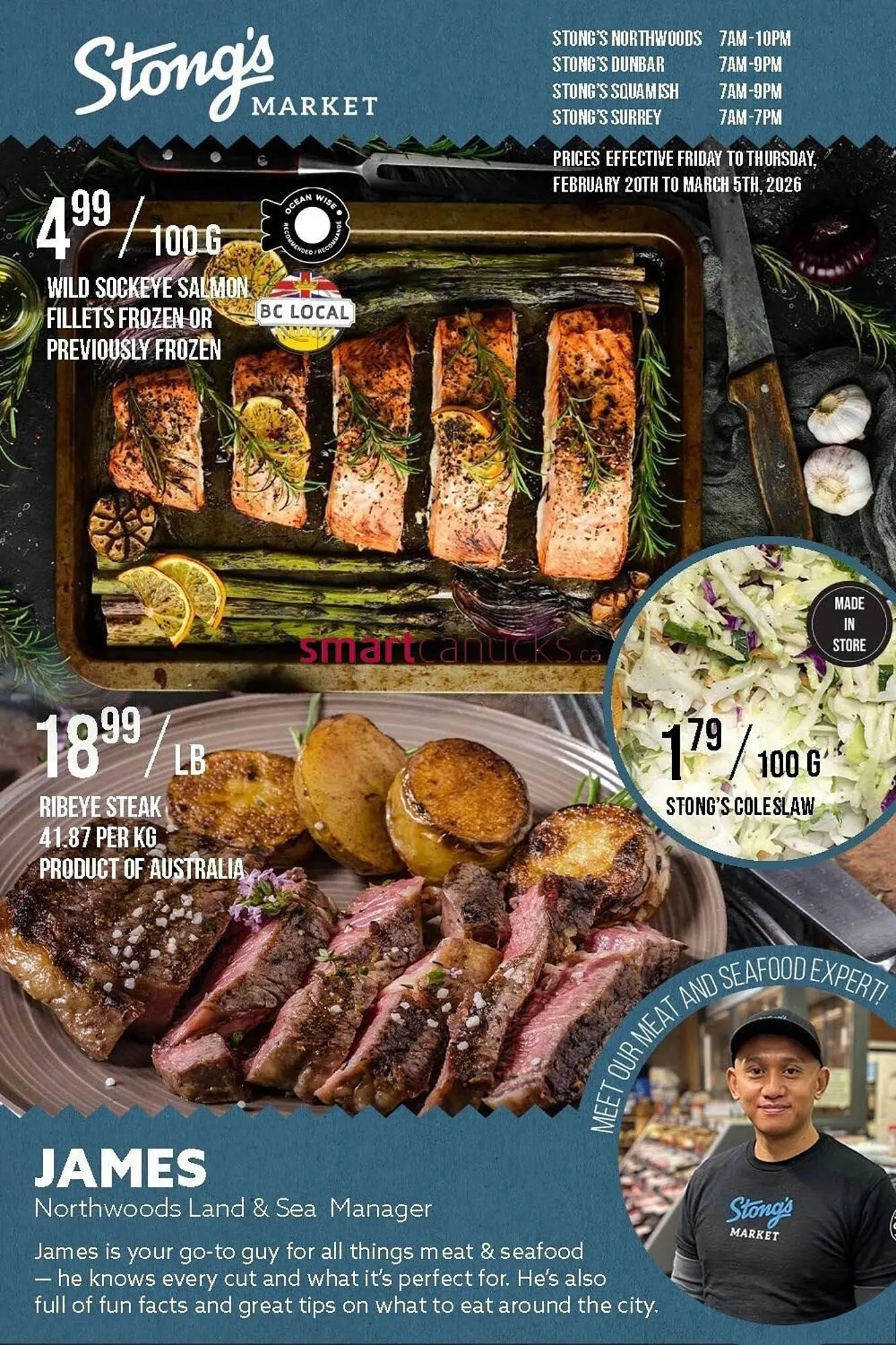Stong's Market flyer from February 20 to March 5 2026 - flyer page 1