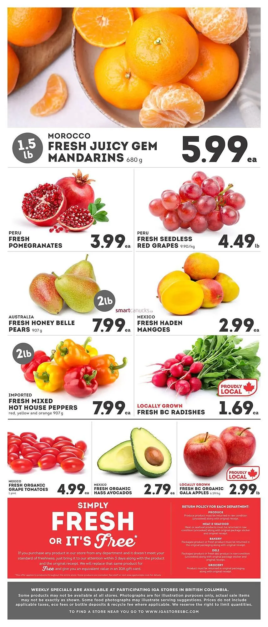 IGA flyer from April 3 to April 9 2025 - flyer page 6