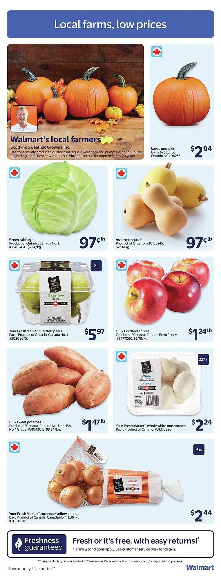 Walmart flyer from September 18 to September 25 2025 - flyer page 3