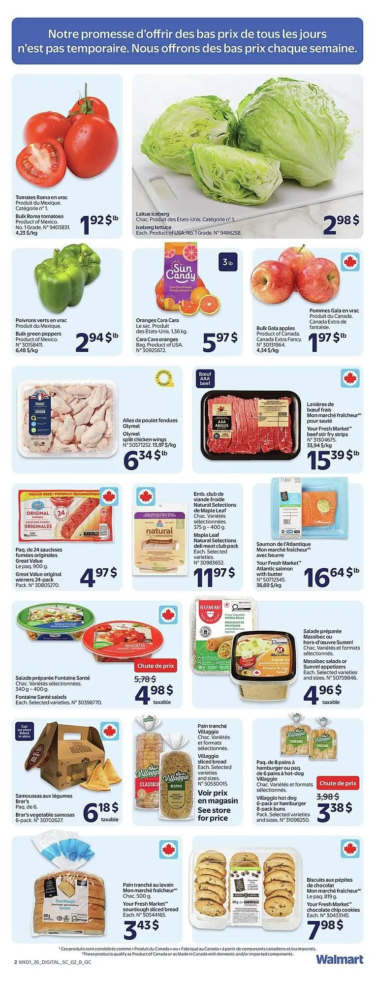 Walmart flyer from January 30 to February 6 2026 - flyer page 4