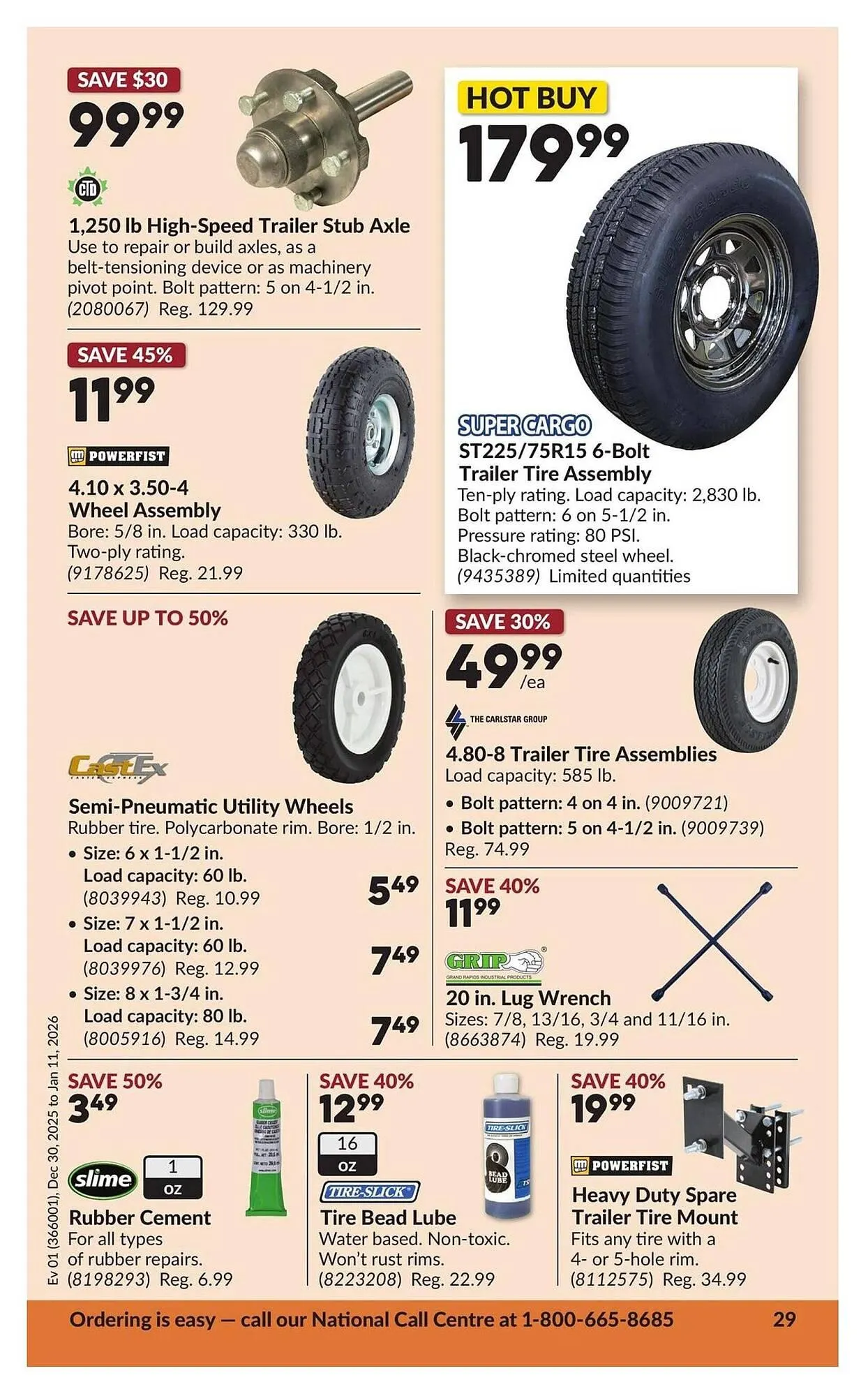 Princess Auto flyer from December 26 to January 2 2026 - flyer page 33