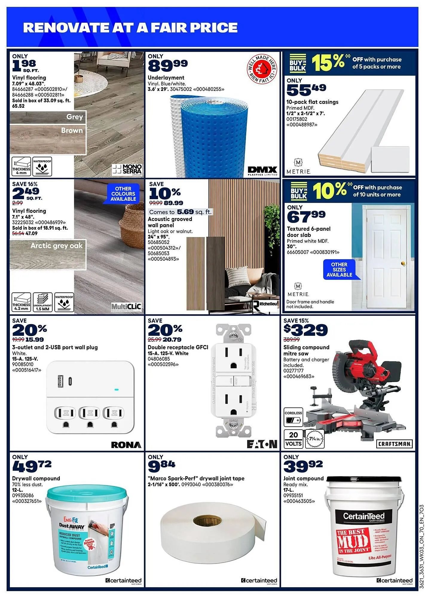 RONA flyer from February 13 to February 20 2026 - flyer page 13