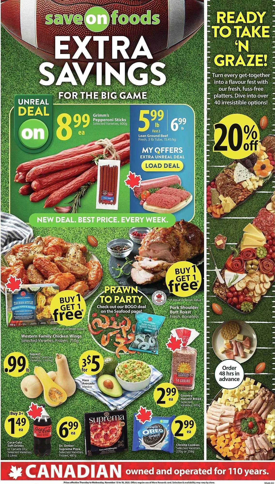 Save on Foods flyer from November 13 to November 20 2025 - flyer page 2