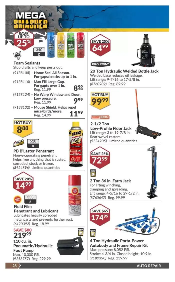 National Sale from March 11 to March 23 2025 - flyer page 33