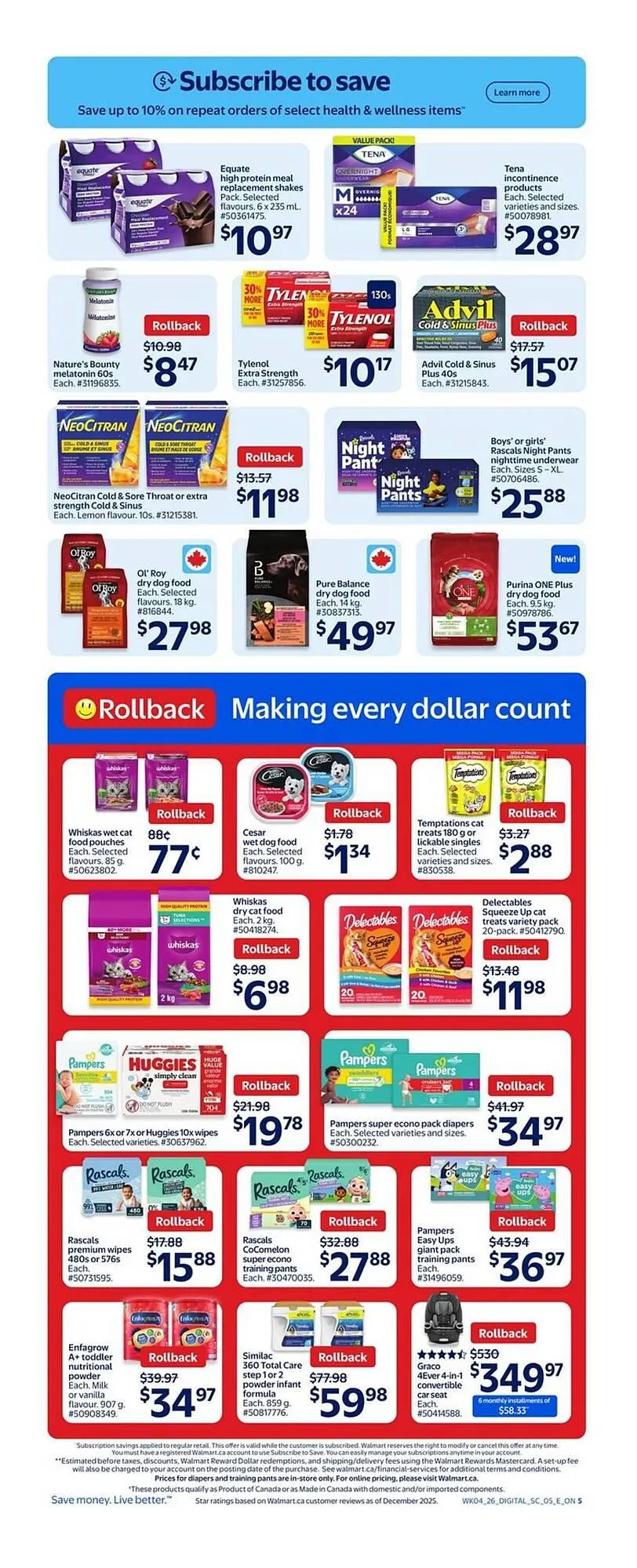 Walmart flyer from February 19 to February 25 2026 - flyer page 12