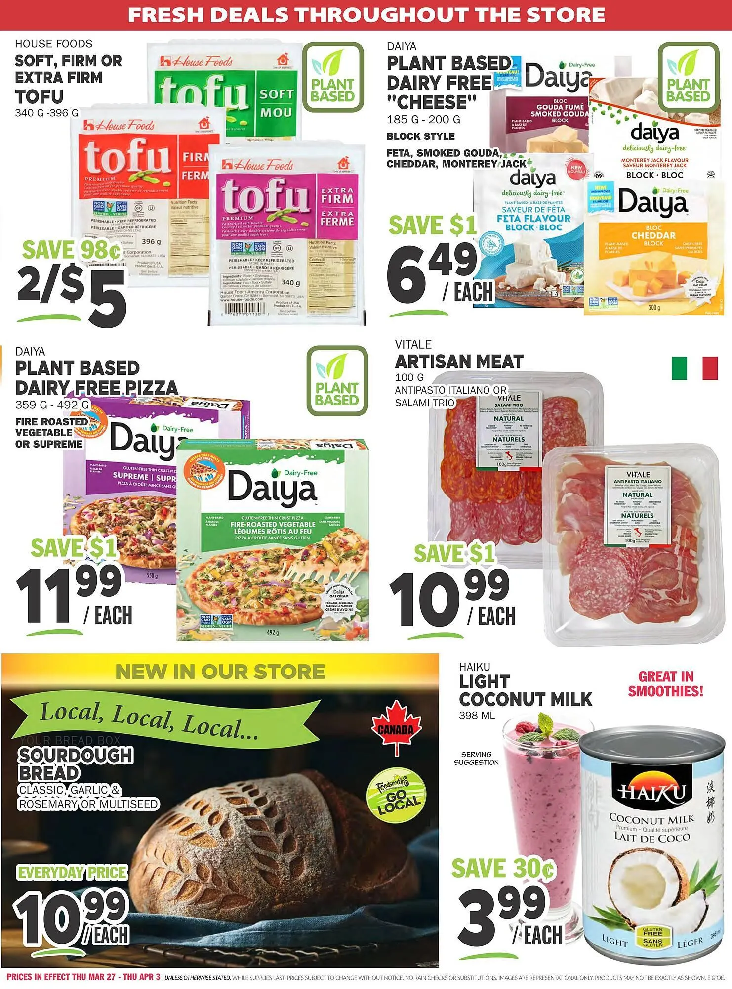 Foodsmiths flyer from March 27 to April 2 2025 - flyer page 13