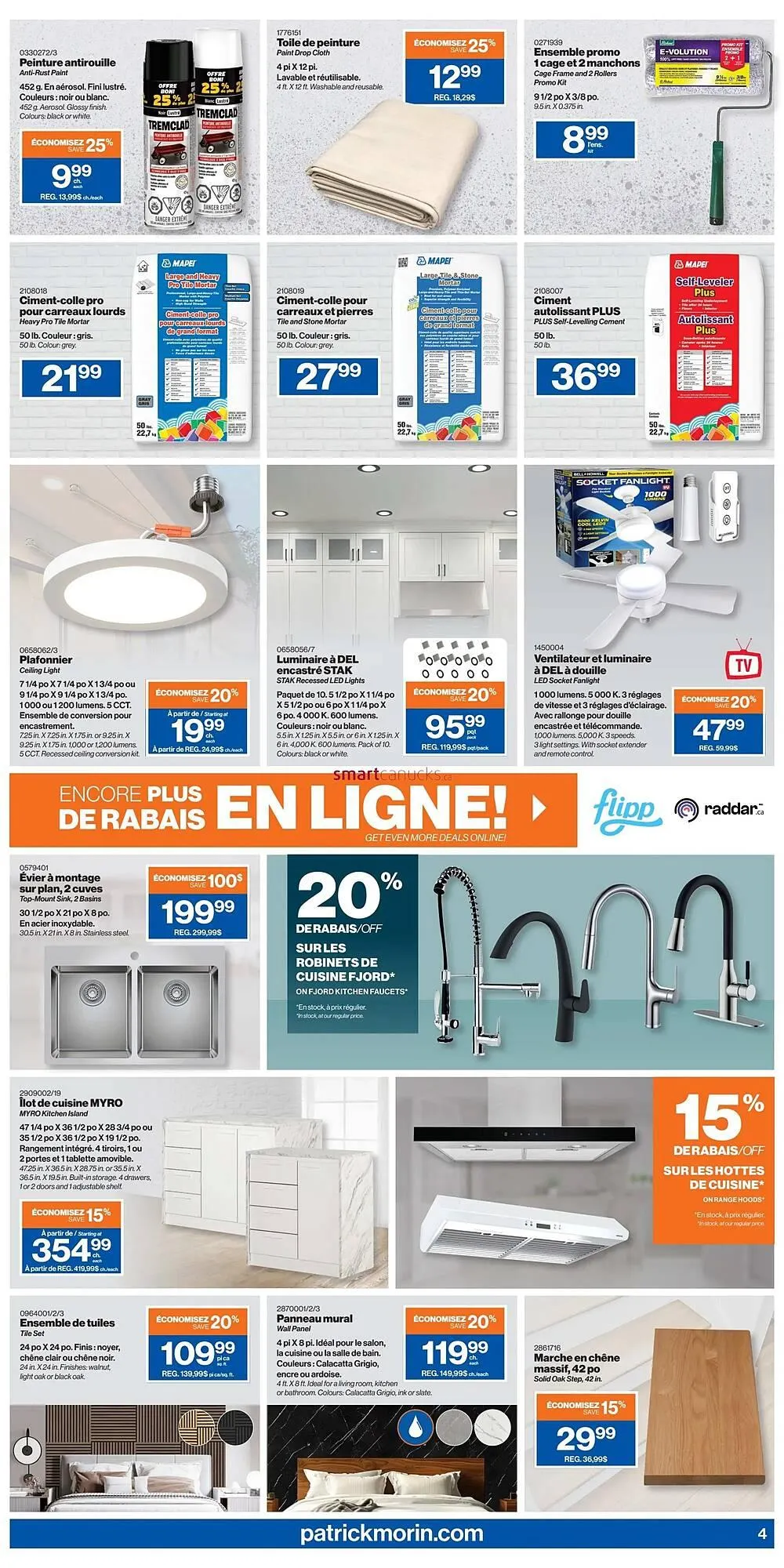 Patrick Morin flyer from March 27 to April 2 2025 - flyer page 4