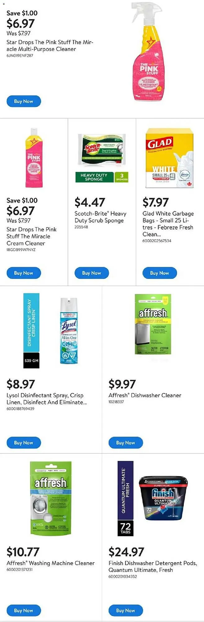 Walmart flyer from March 26 to April 9 2025 - flyer page 4